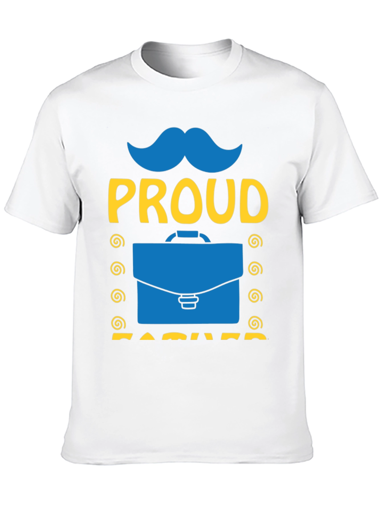 Proud Dad Graphic T-Shirt - Black