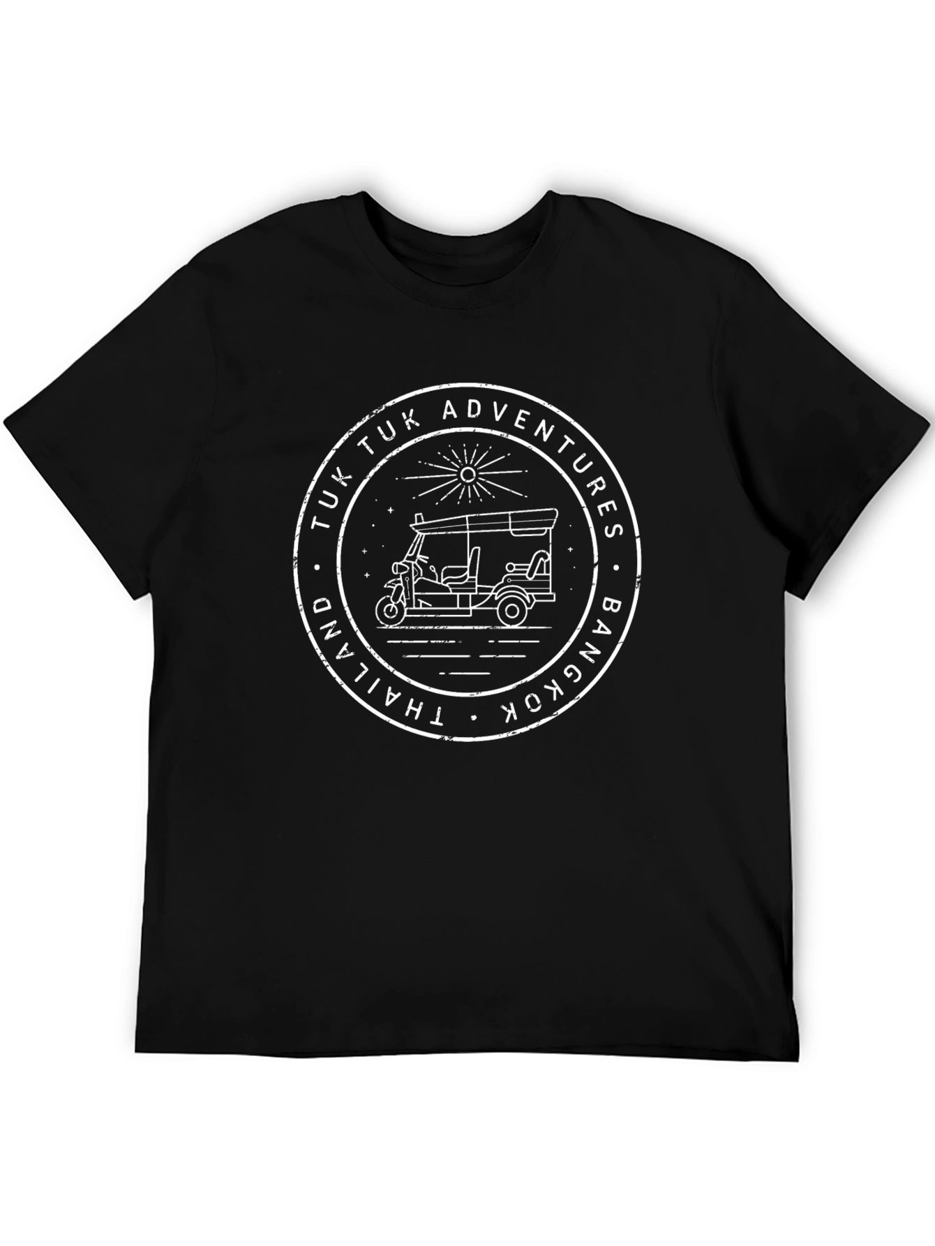 Tuk Tuk Adventures Bangkok Thailand Graphic T-Shirt