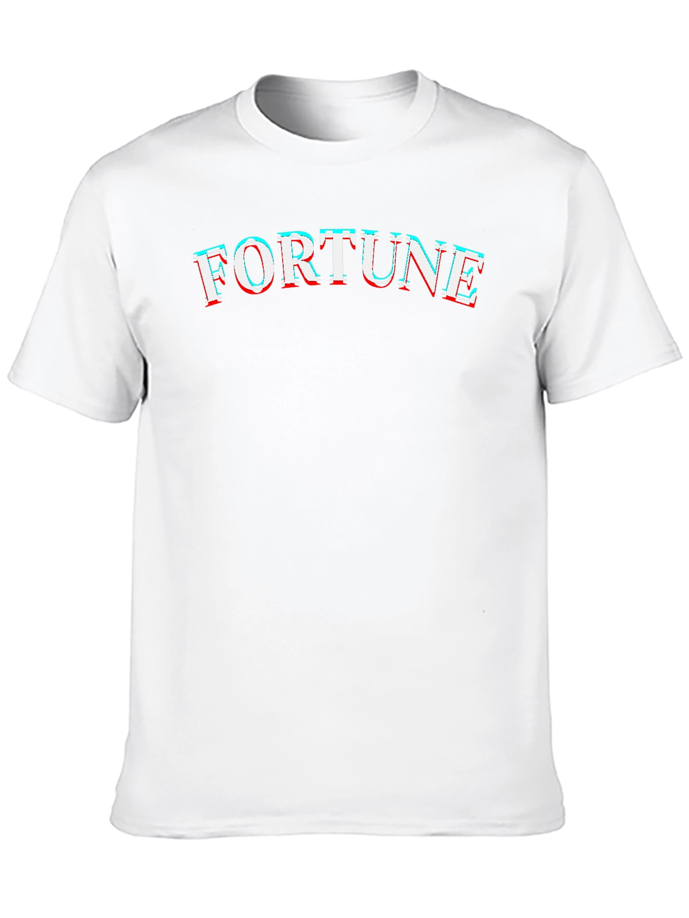 Fortune Graphic Tee - Trendy Black Cotton T-Shirt
