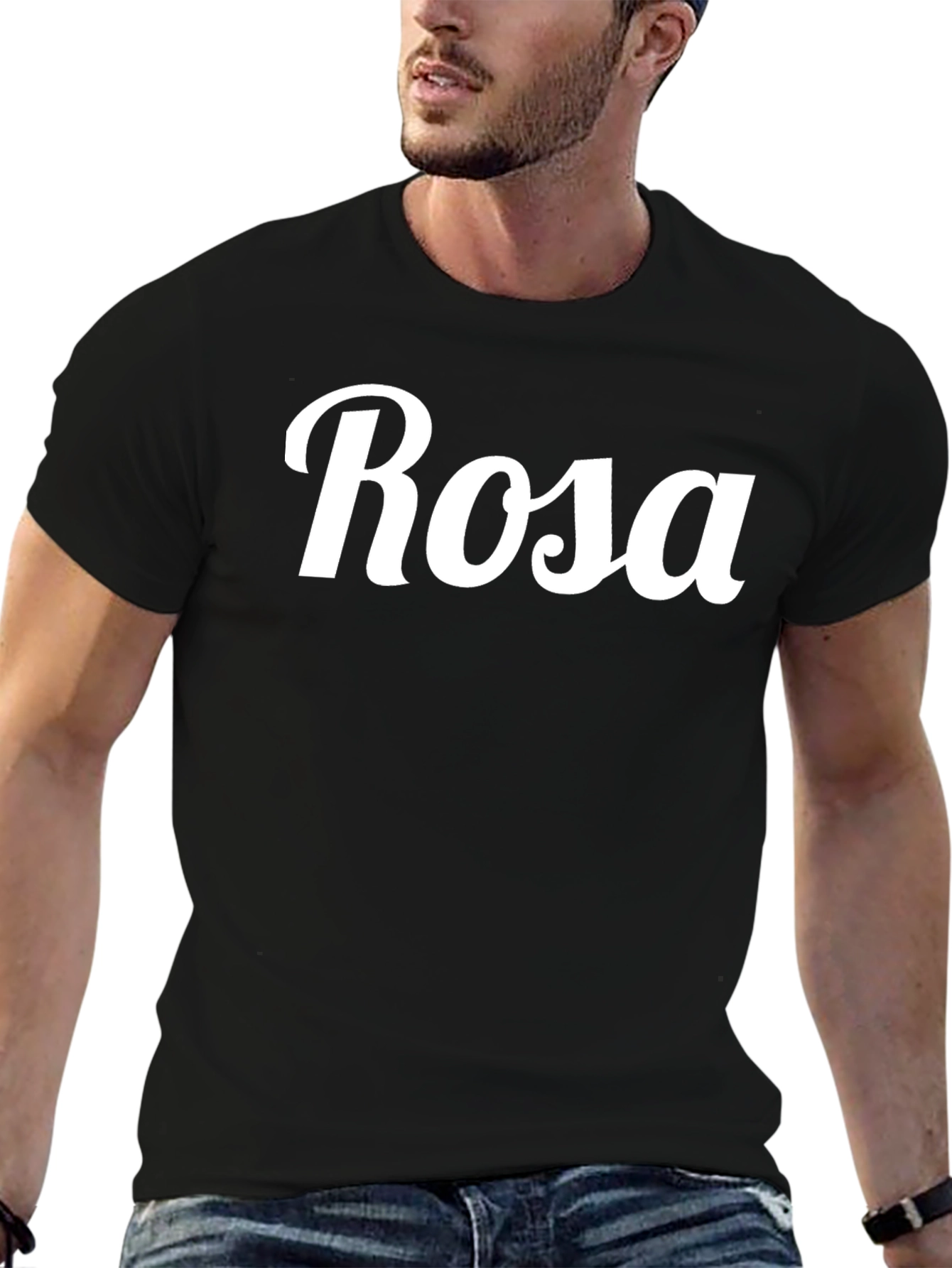 Rosa Graphic T-Shirt - Stylish Custom Name Tee