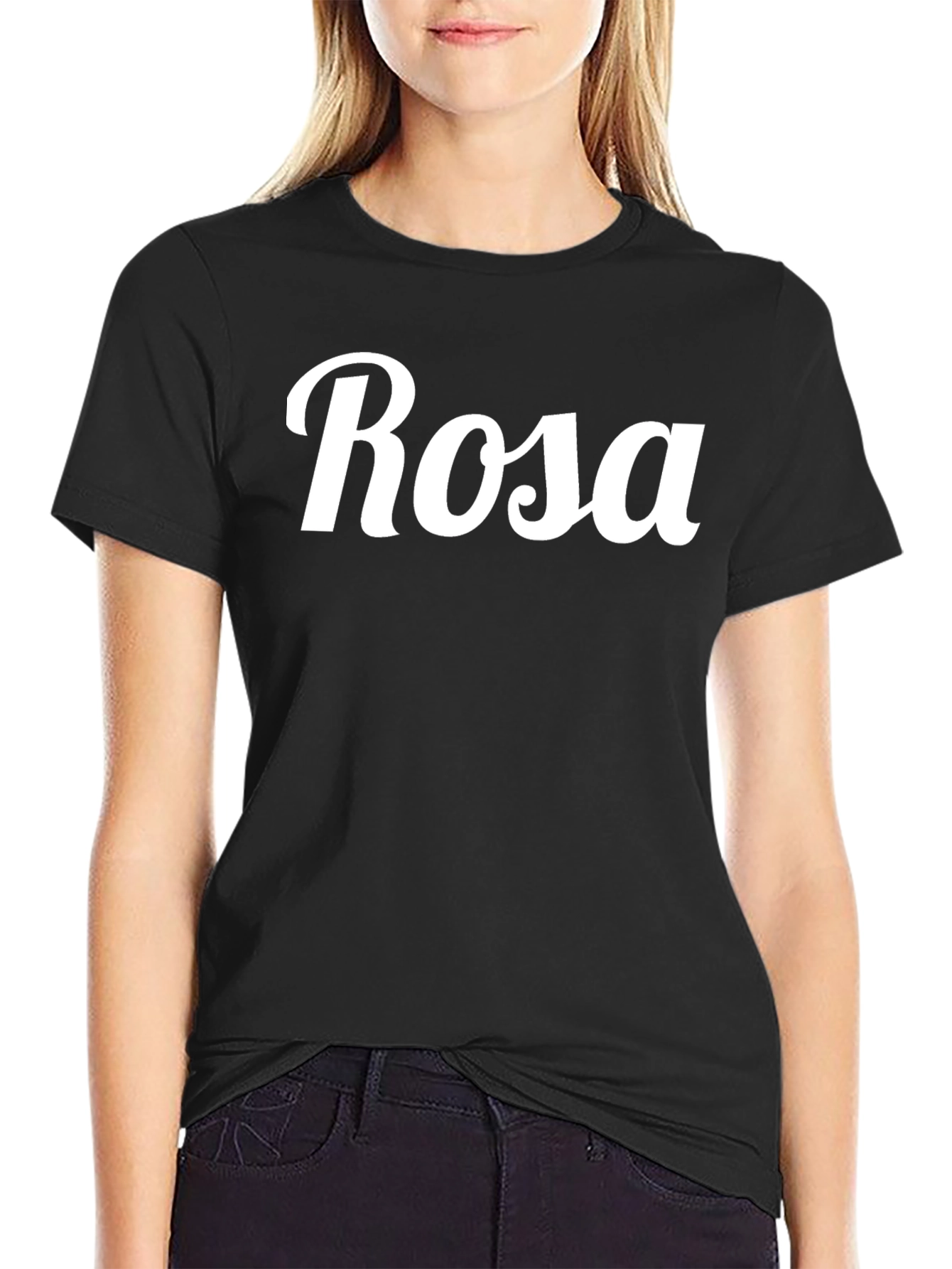 Rosa Graphic T-Shirt - Stylish Custom Name Tee