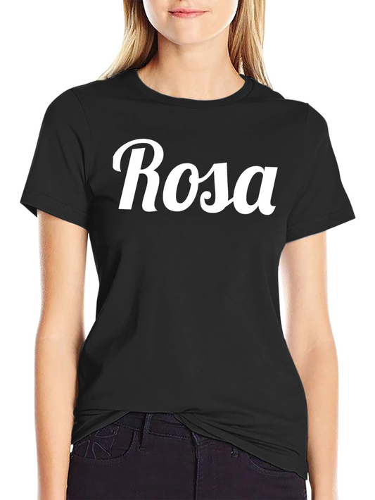 Rosa Graphic T-Shirt - Stylish Custom Name Tee