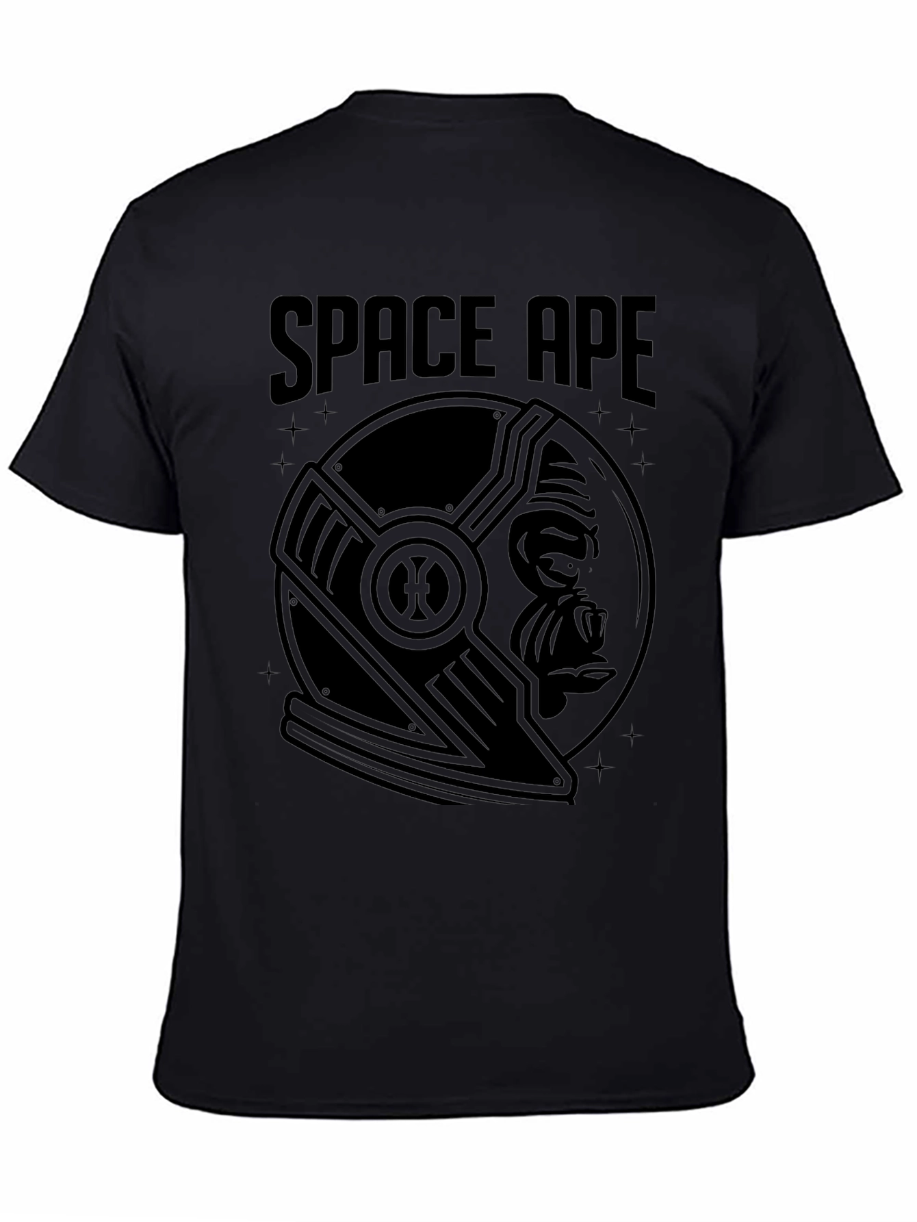 Space Ape Graphic T-Shirt - Retro Sci-Fi Tee