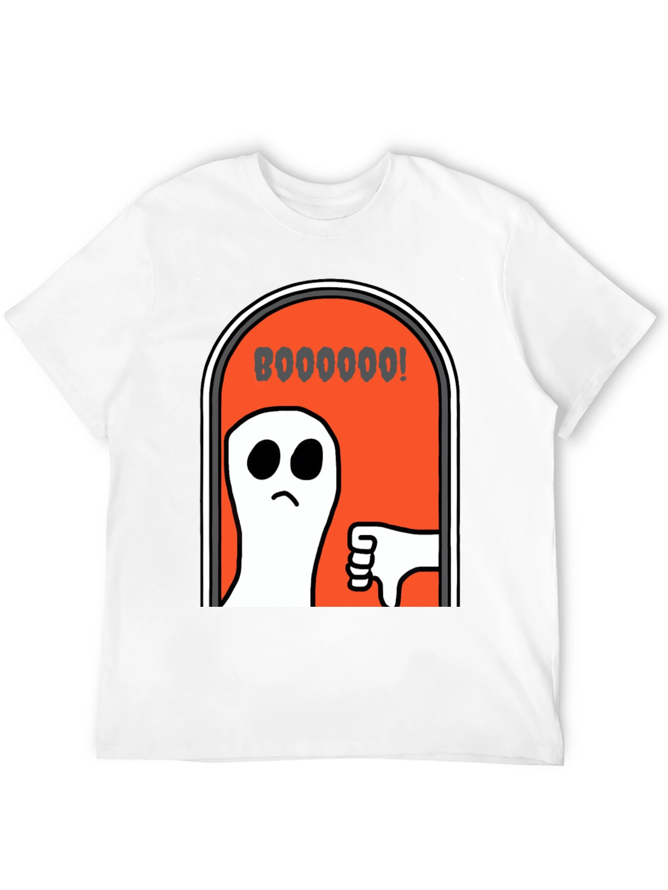 Boo Ghost Humor Graphic T-Shirt