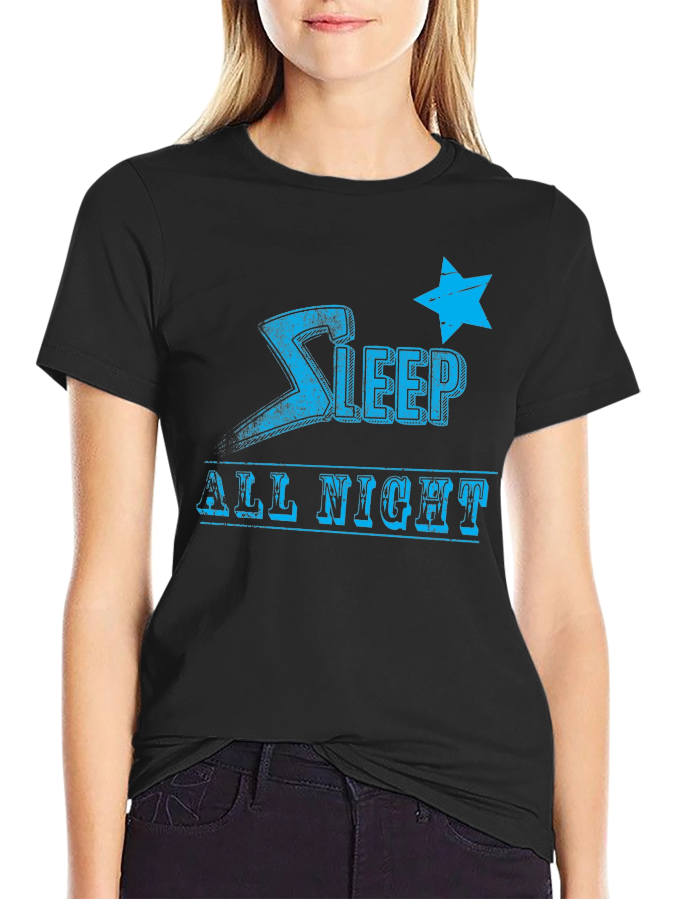 Sleep All Night Graphic Tee