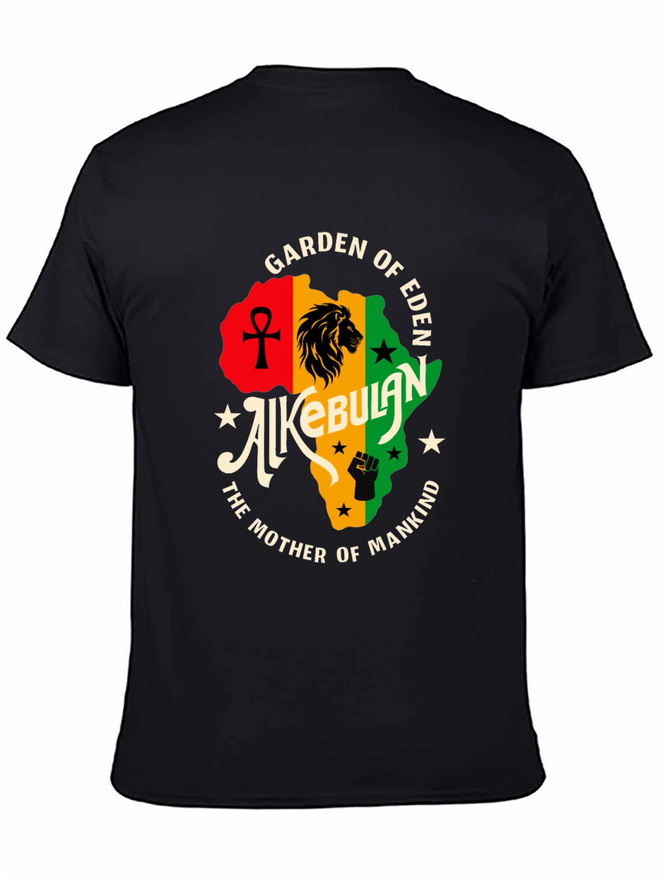 Afrocentric Alkebulan Graphic T-Shirt - Motherland Pride