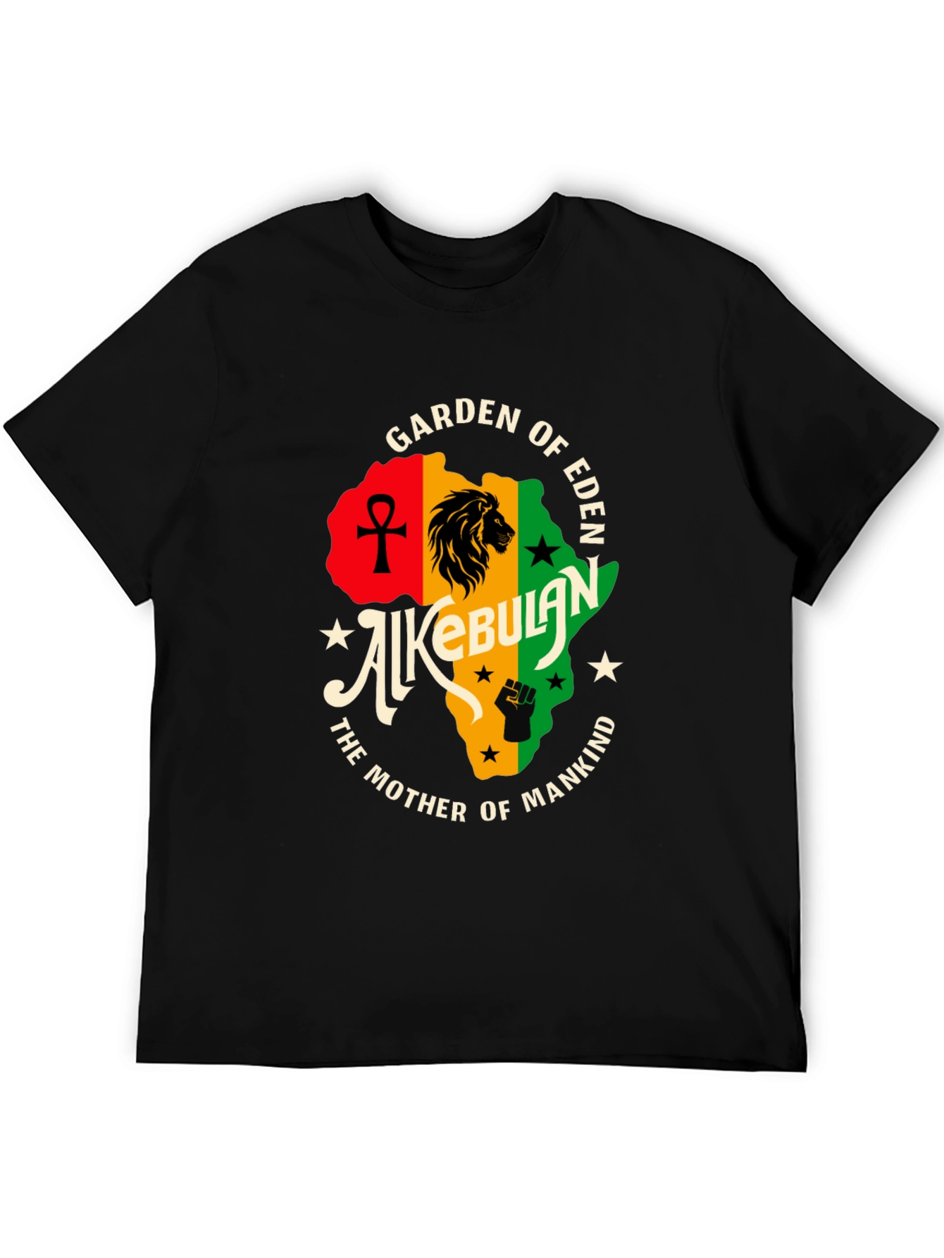 Afrocentric Alkebulan Graphic T-Shirt - Motherland Pride