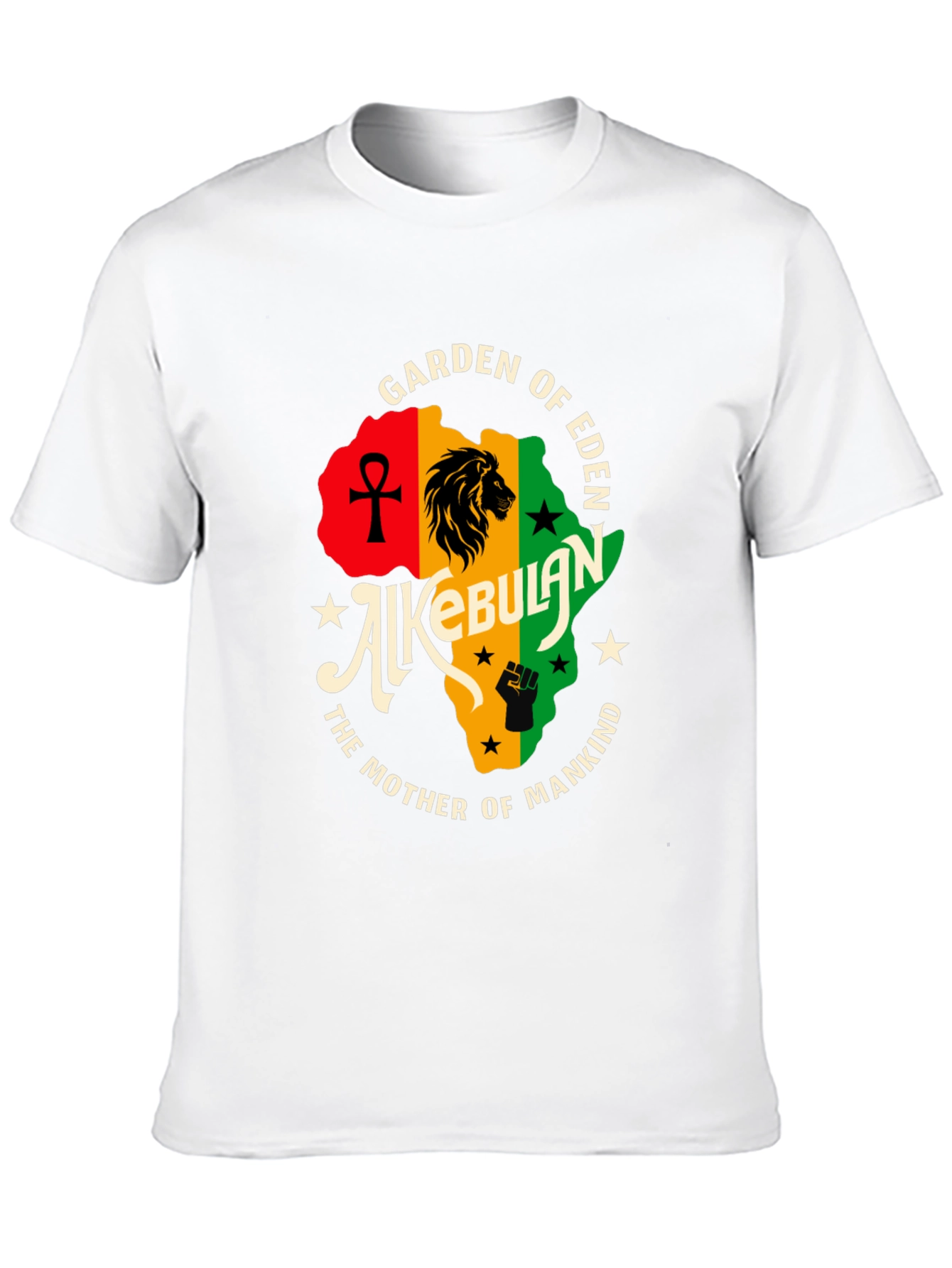 Afrocentric Alkebulan Graphic T-Shirt - Motherland Pride