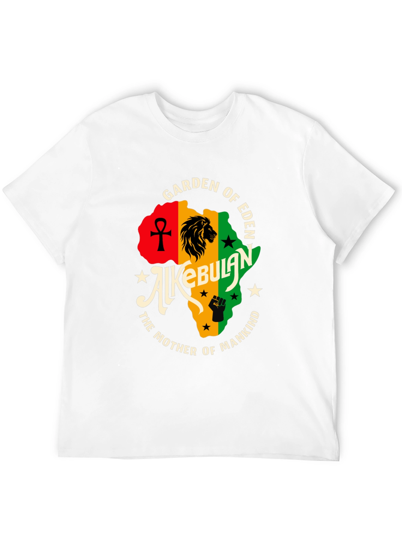 Afrocentric Alkebulan Graphic T-Shirt - Motherland Pride