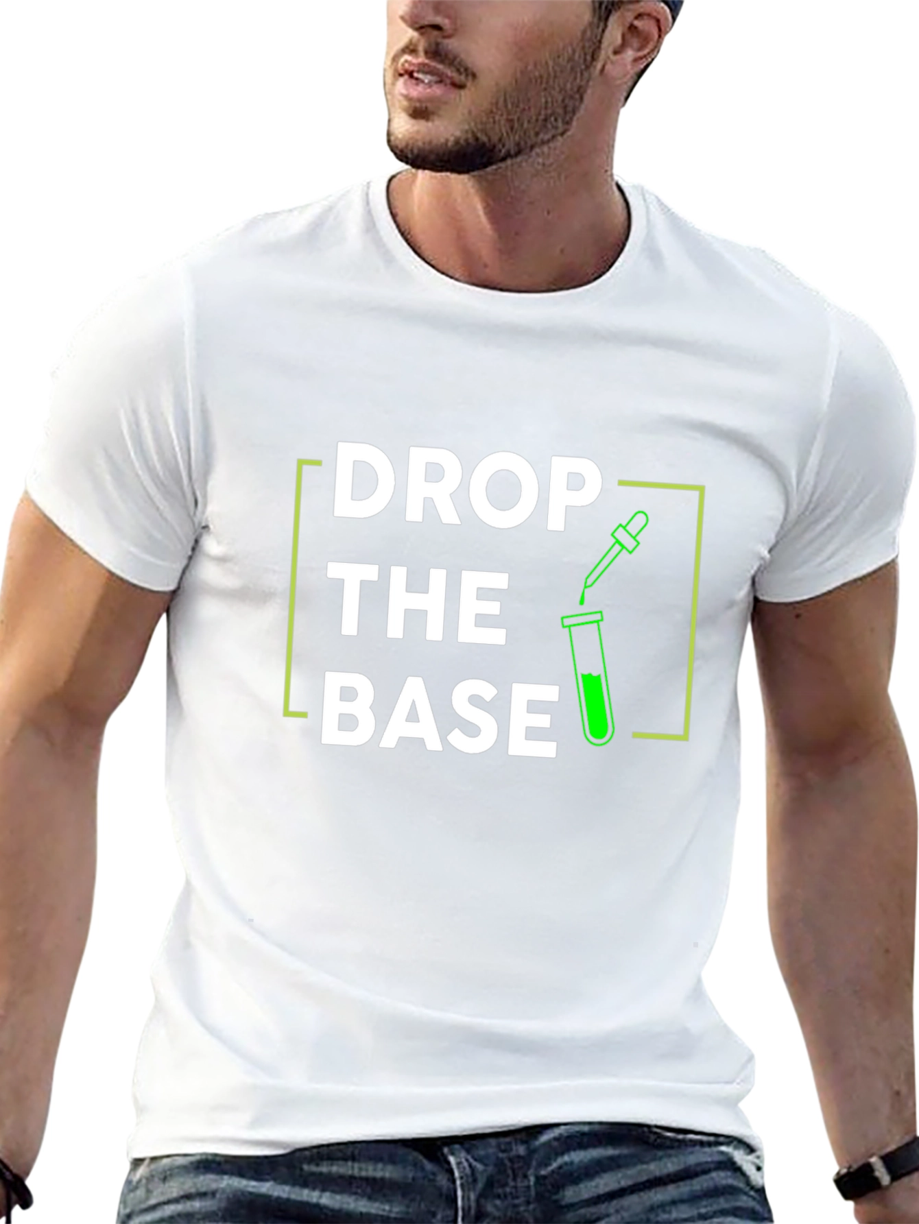 Drop The Base T-Shirt Science Pun