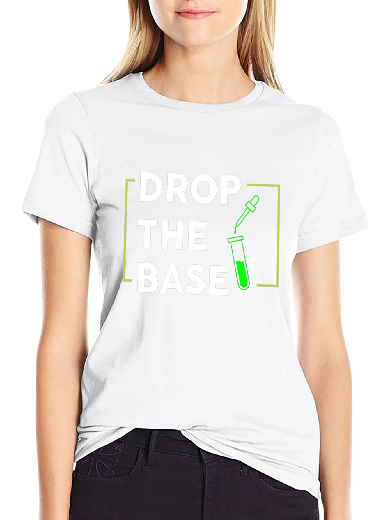 Drop The Base T-Shirt Science Pun
