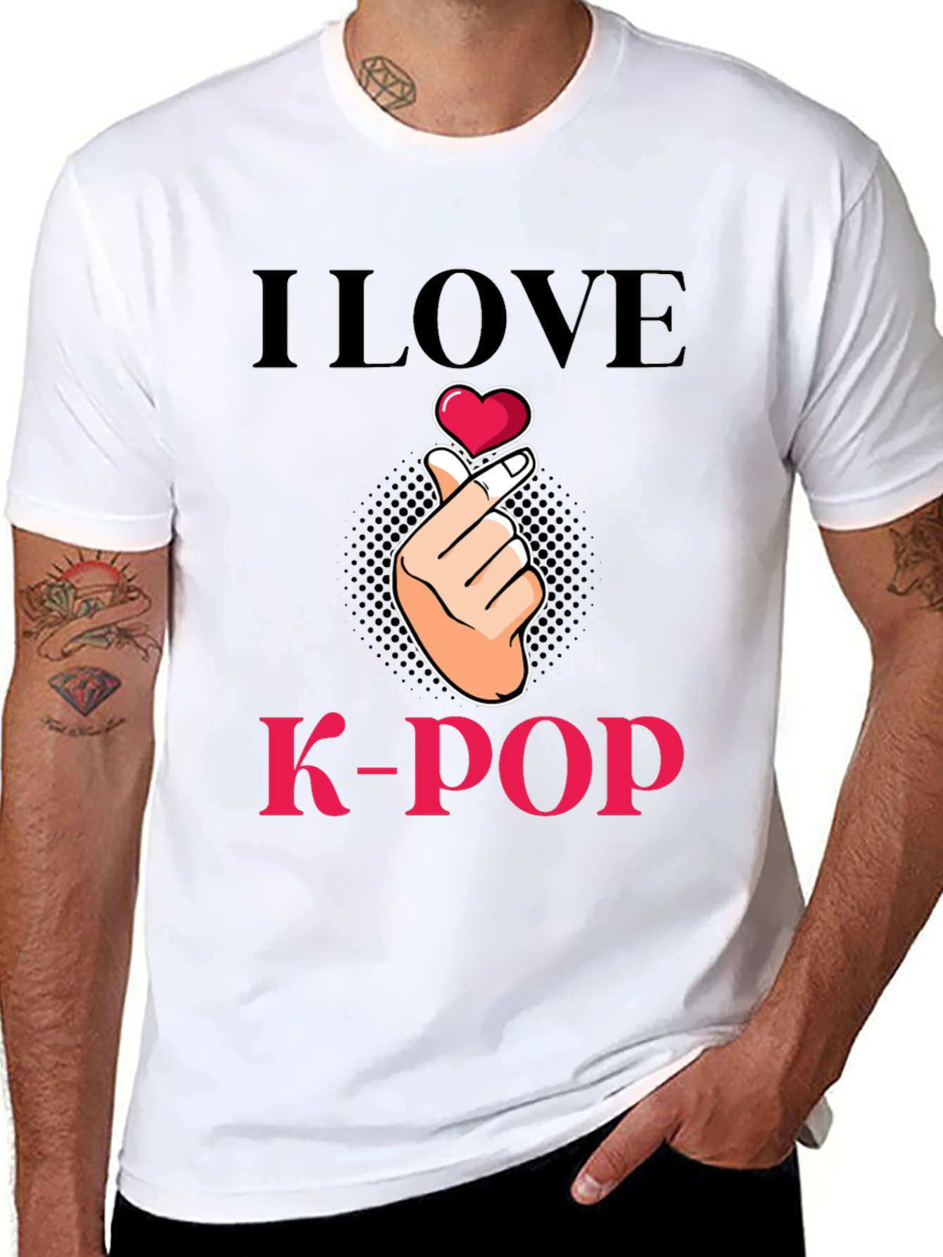I Love K-Pop T-Shirt