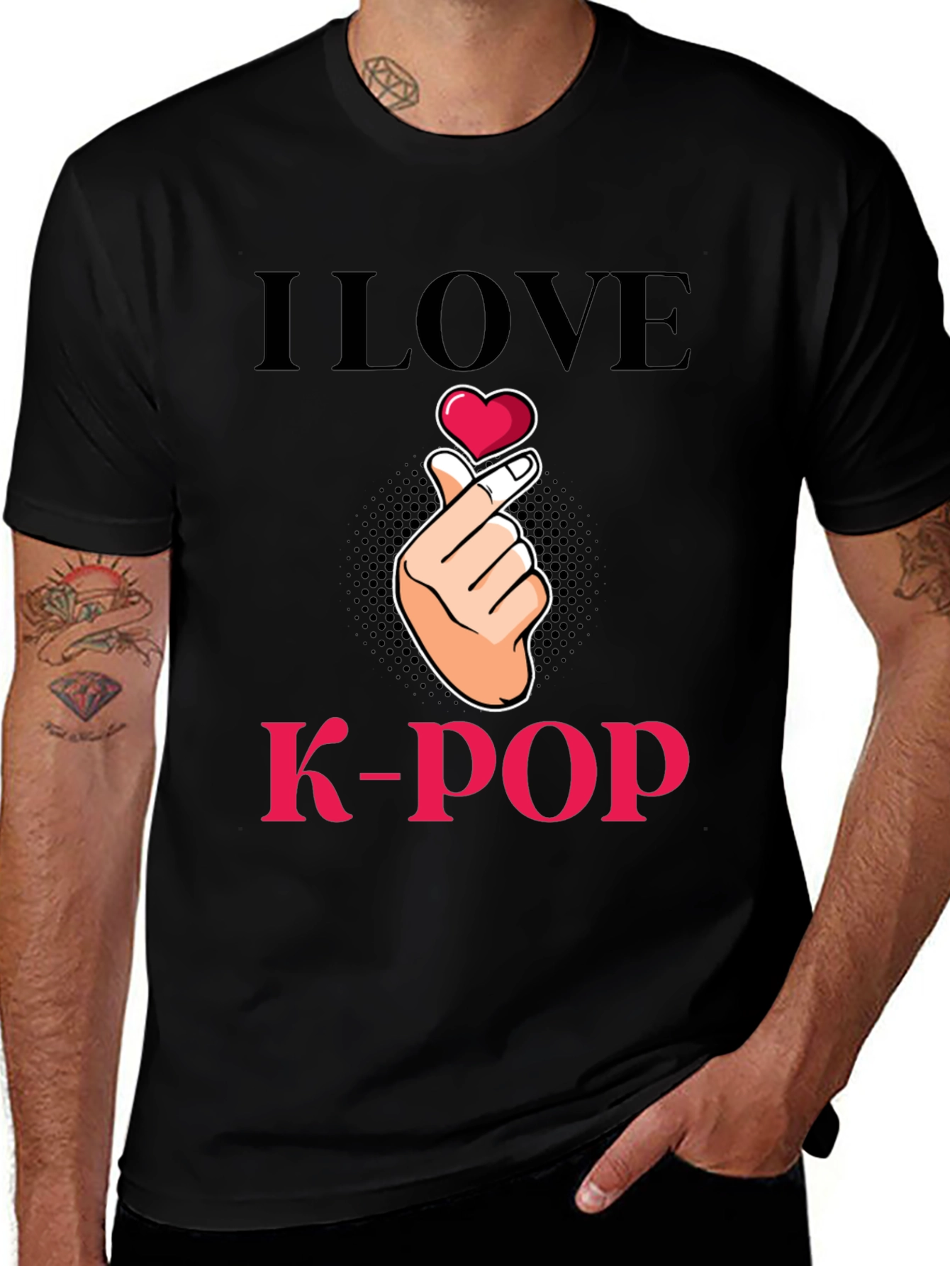 I Love K-Pop T-Shirt