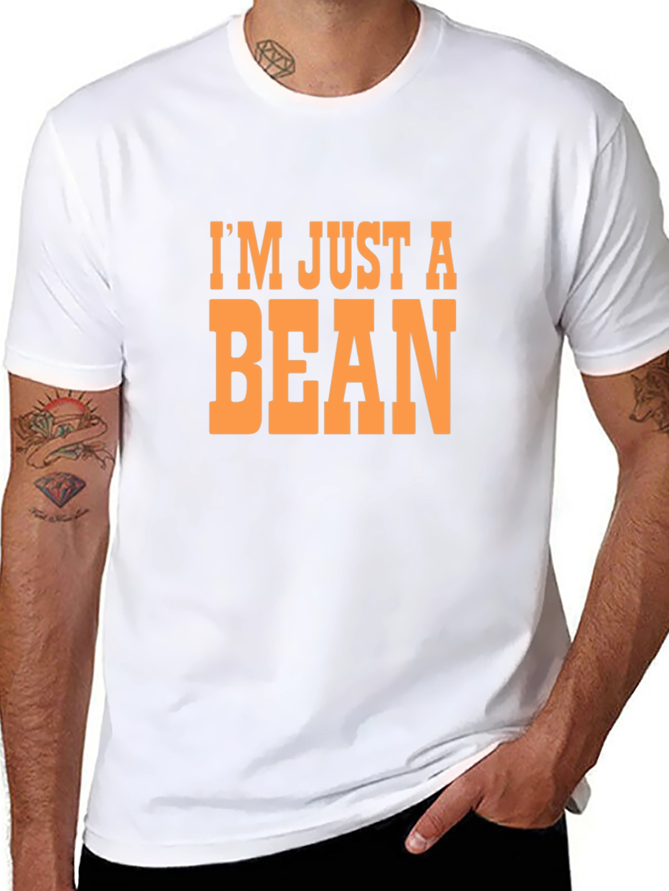 Im Just a Bean Funny Graphic Tee
