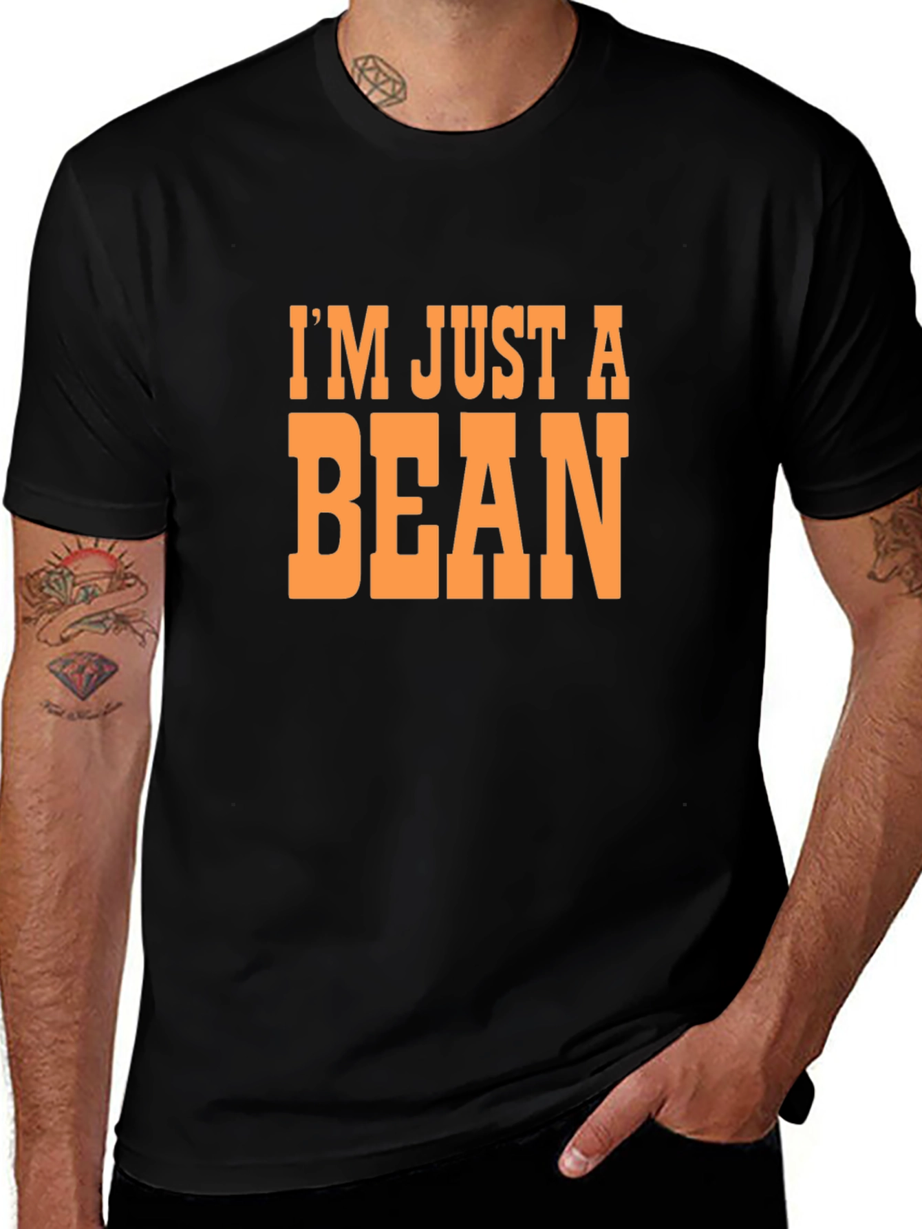 Im Just a Bean Funny Graphic Tee