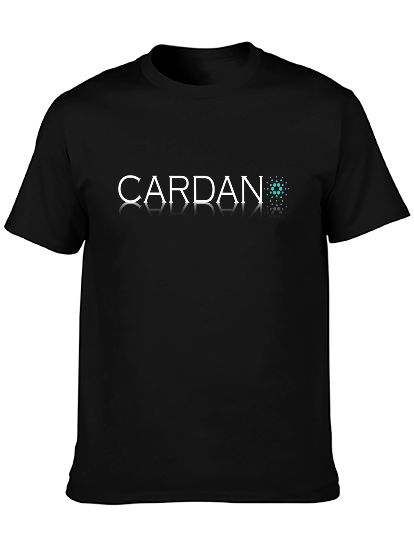 Cardano Crypto Black T-Shirt - Stylish and Trendy