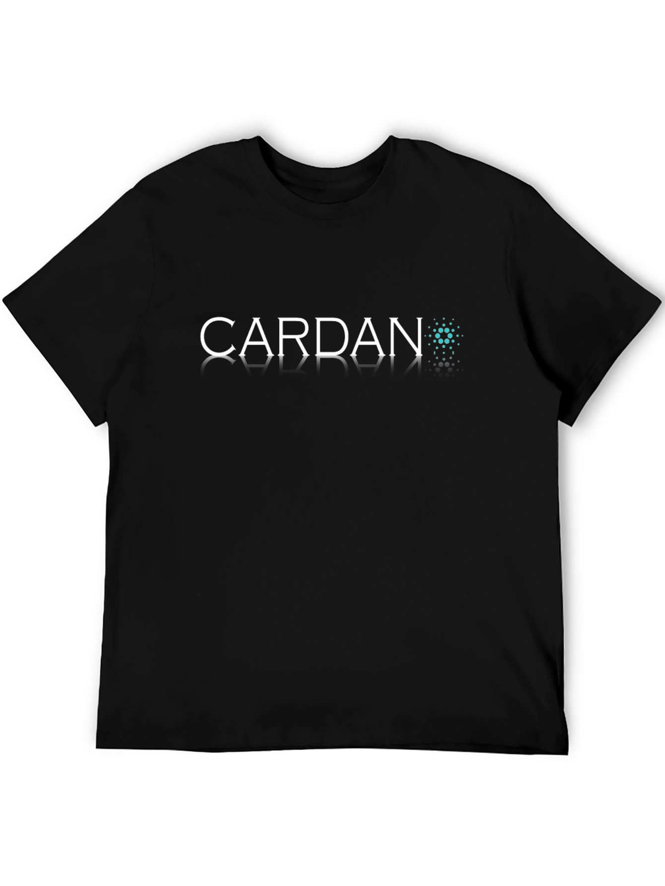 Cardano Crypto Black T-Shirt - Stylish and Trendy