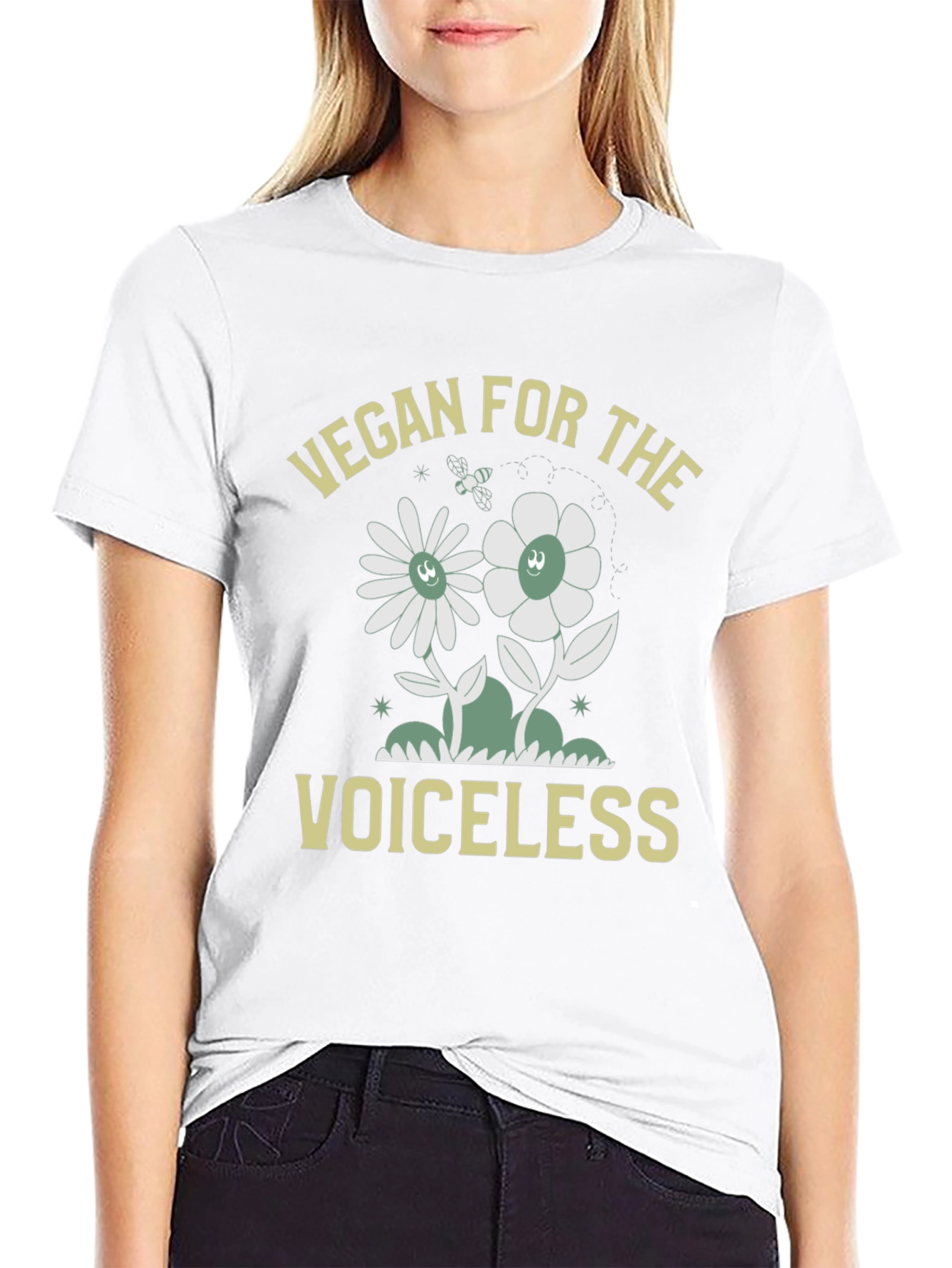 Vegan for the Voiceless Graphic T-Shirt