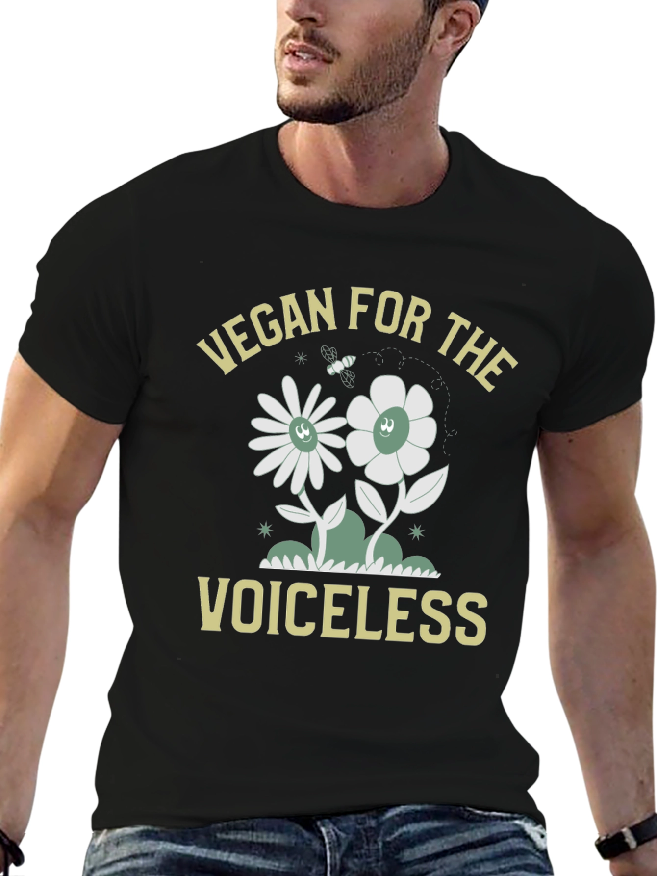 Vegan for the Voiceless Graphic T-Shirt