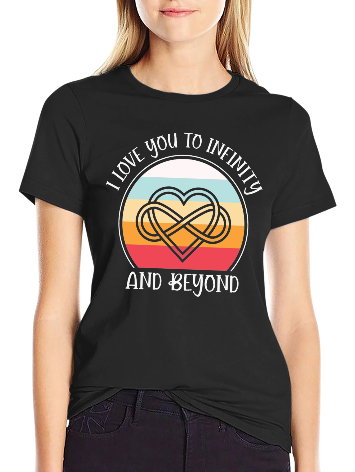 I Love You to Infinity Graphic Tee