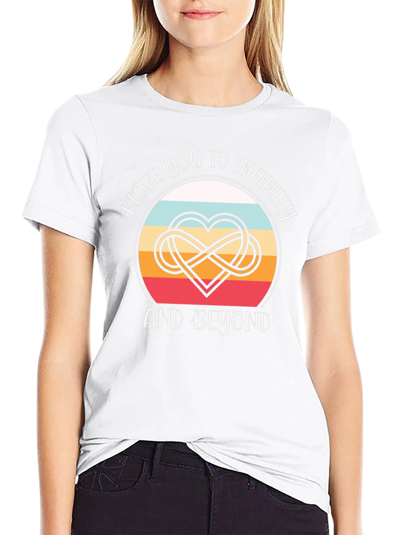 I Love You to Infinity Graphic Tee