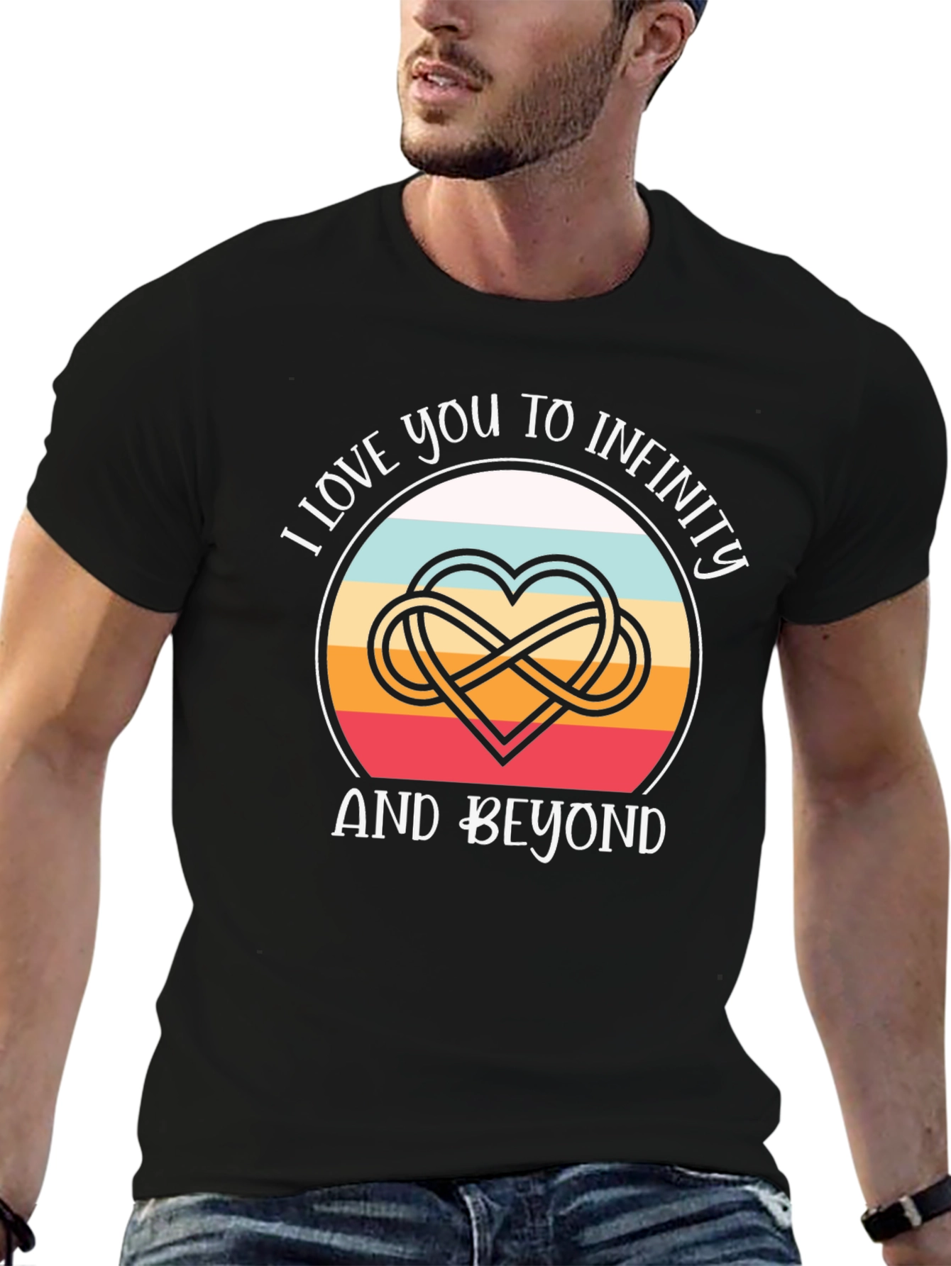 I Love You to Infinity Graphic Tee