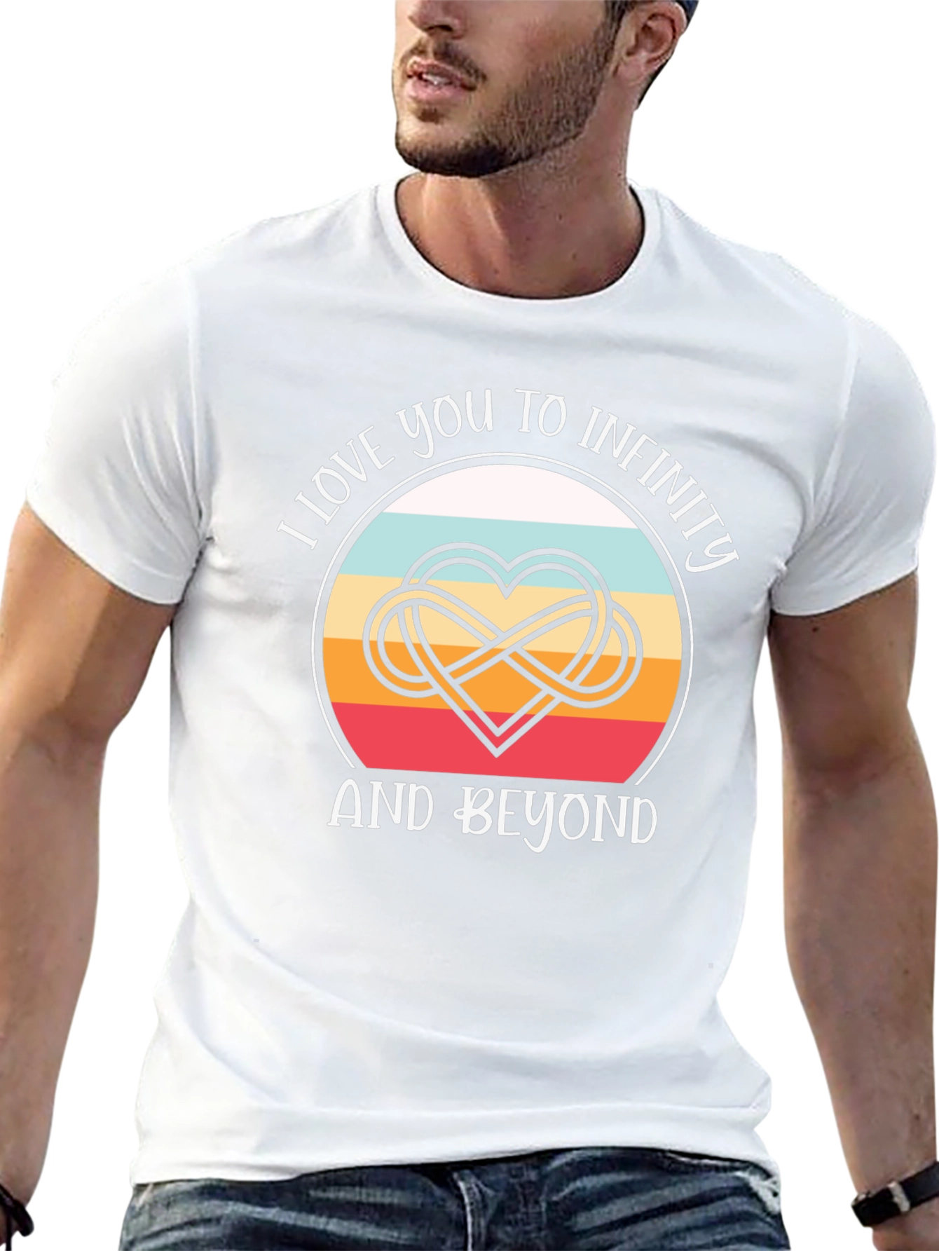 I Love You to Infinity Graphic Tee
