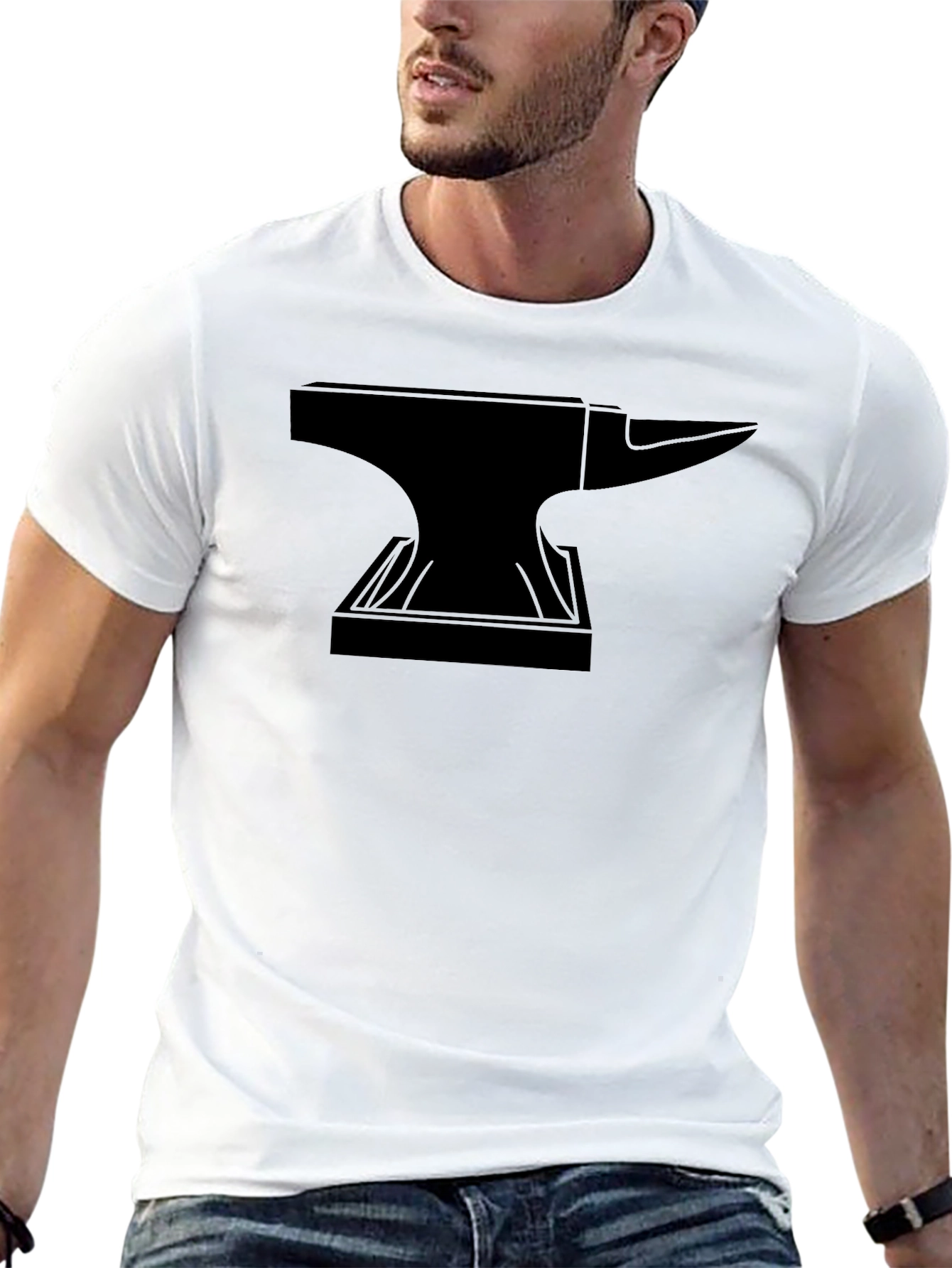Black Anvil Graphic Tee - Smithy Style