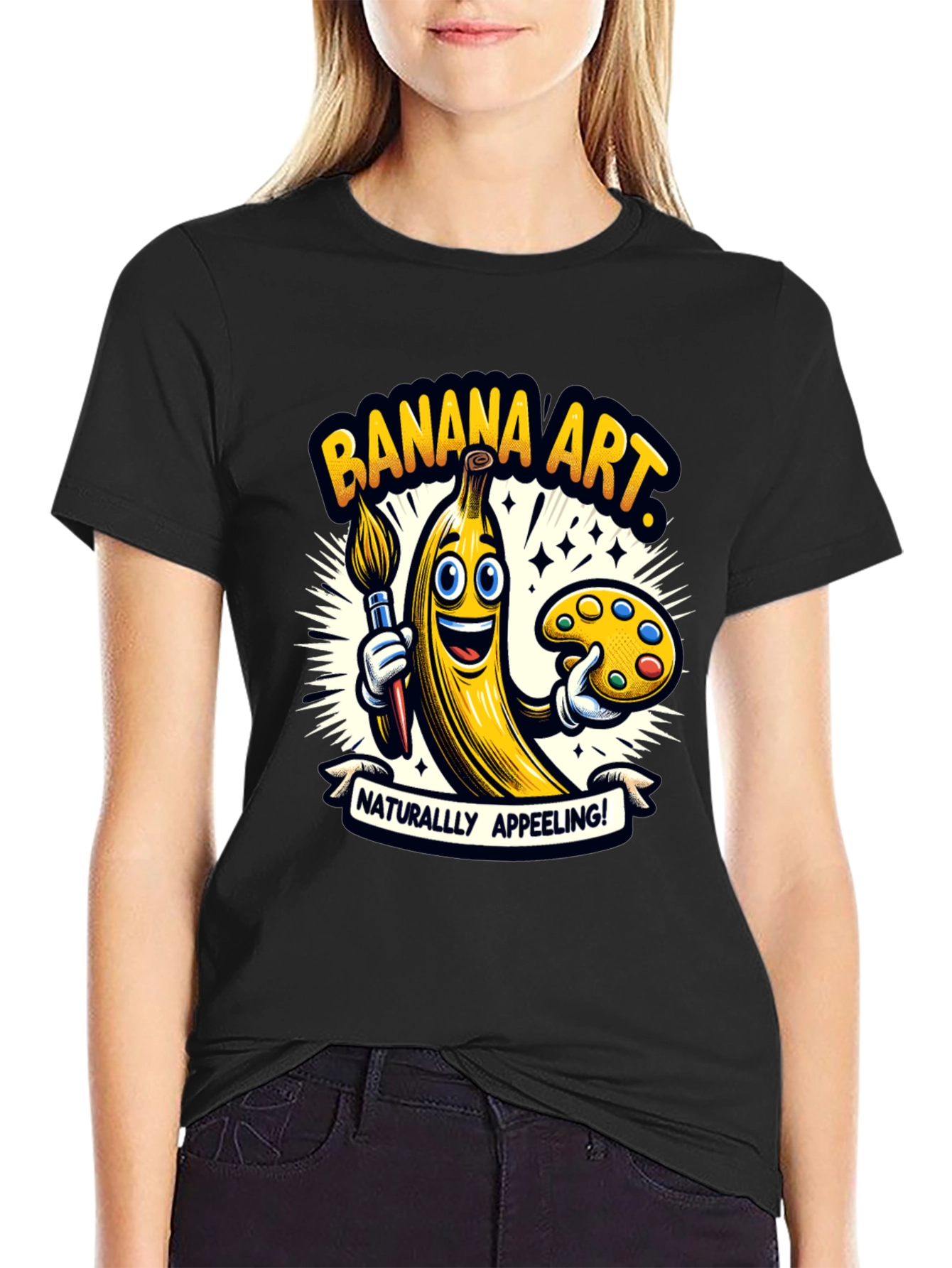 Banana Art T-Shirt - Naturally Appeeling Tee!