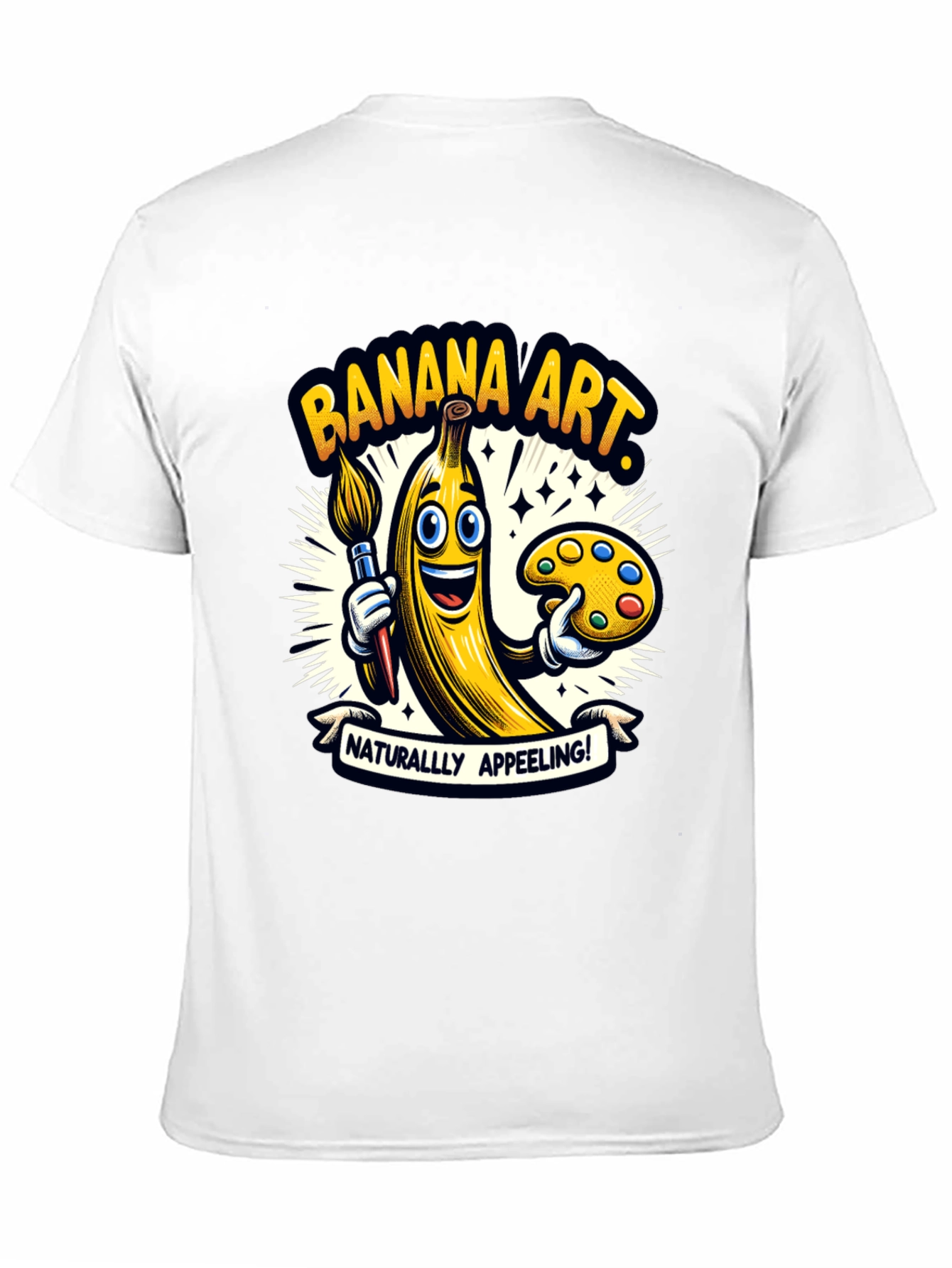 Banana Art T-Shirt - Naturally Appeeling Tee!