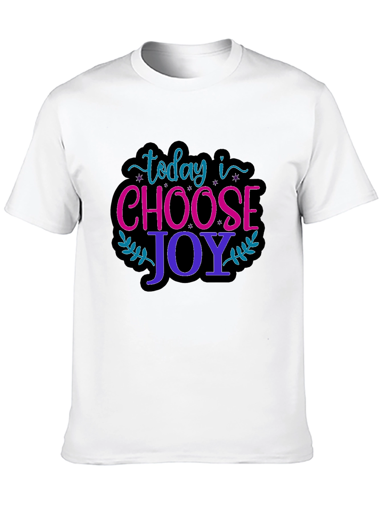 Choose Joy Graphic T-Shirt - Positive Vibes Only!