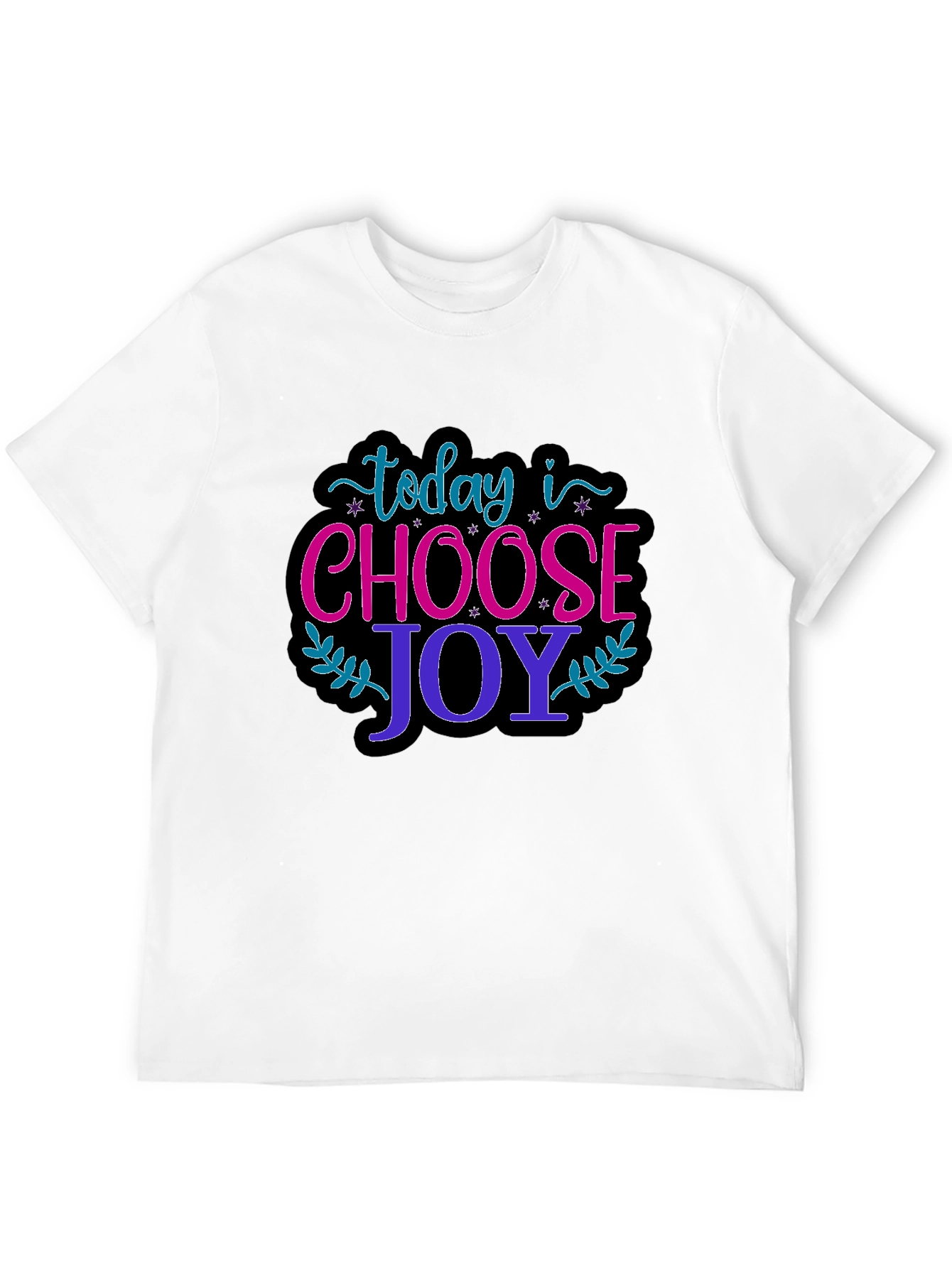 Choose Joy Graphic T-Shirt - Positive Vibes Only!