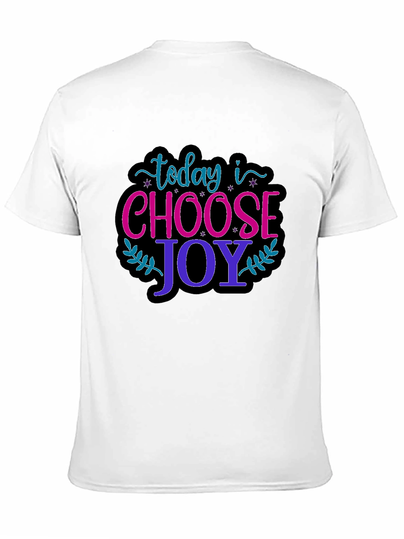 Choose Joy Graphic T-Shirt - Positive Vibes Only!