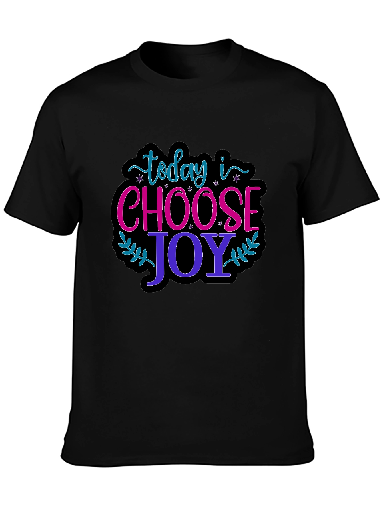 Choose Joy Graphic T-Shirt - Positive Vibes Only!