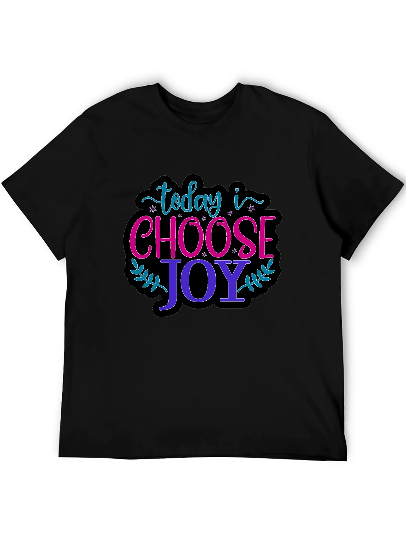 Choose Joy Graphic T-Shirt - Positive Vibes Only!
