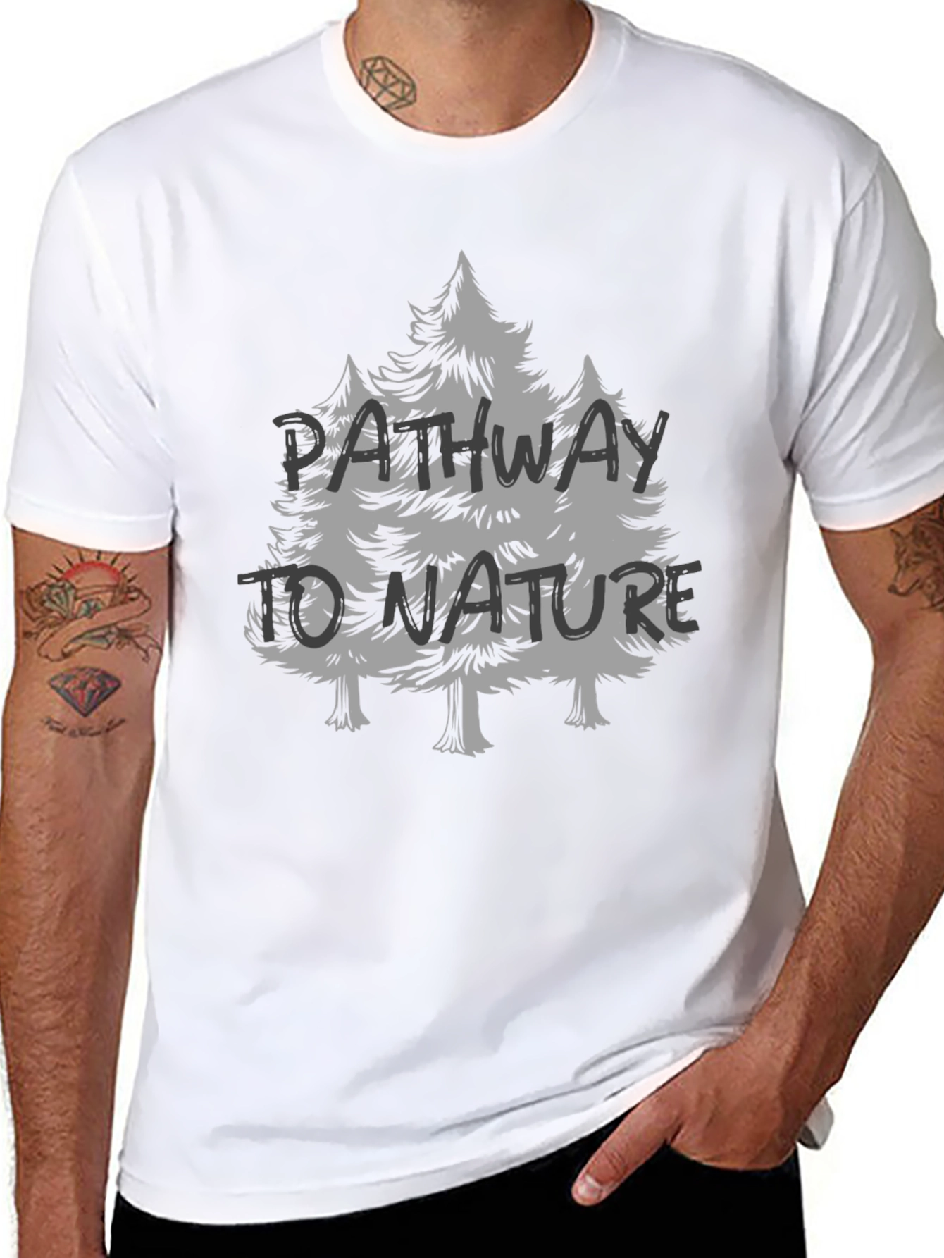 Pathway to Nature Graphic Tee