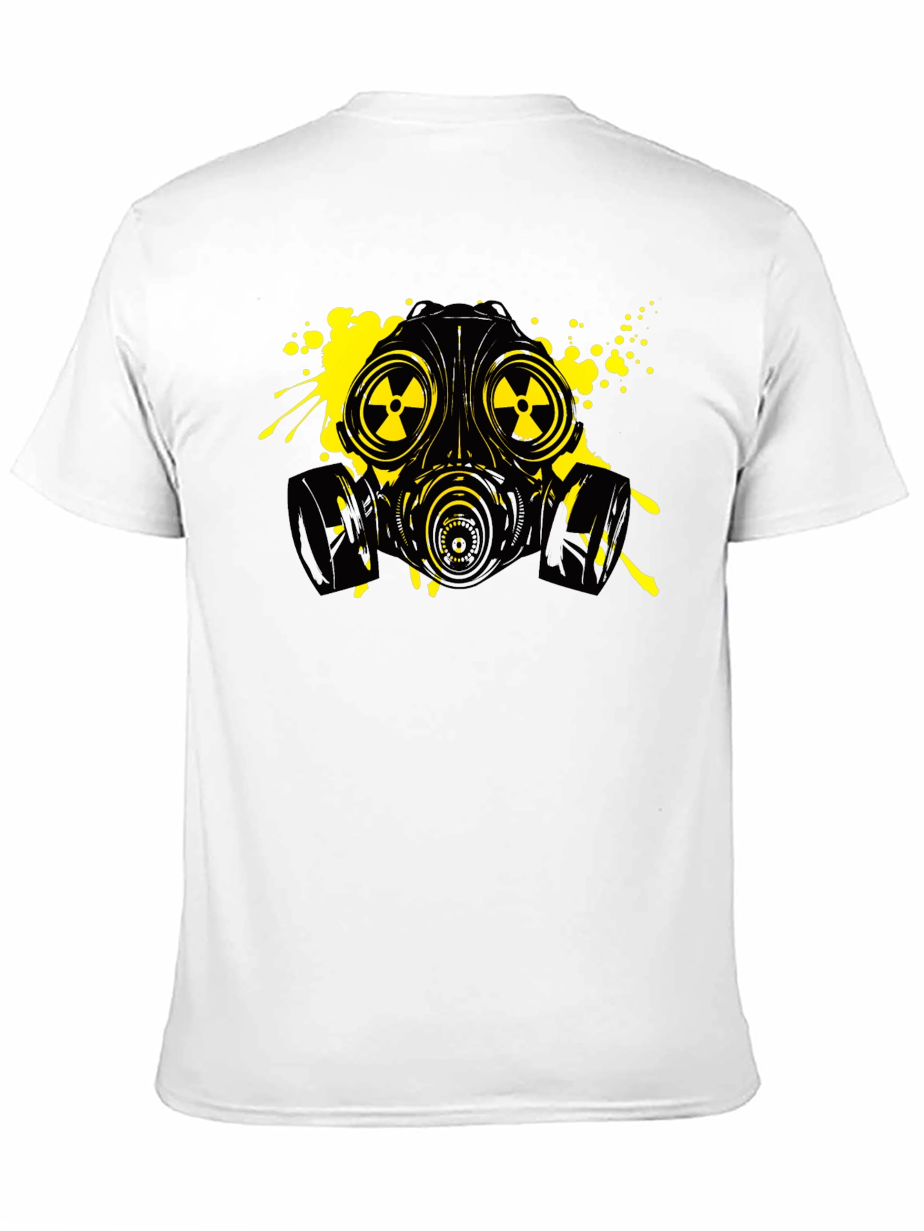 Gas Mask Graphic Tee - Black