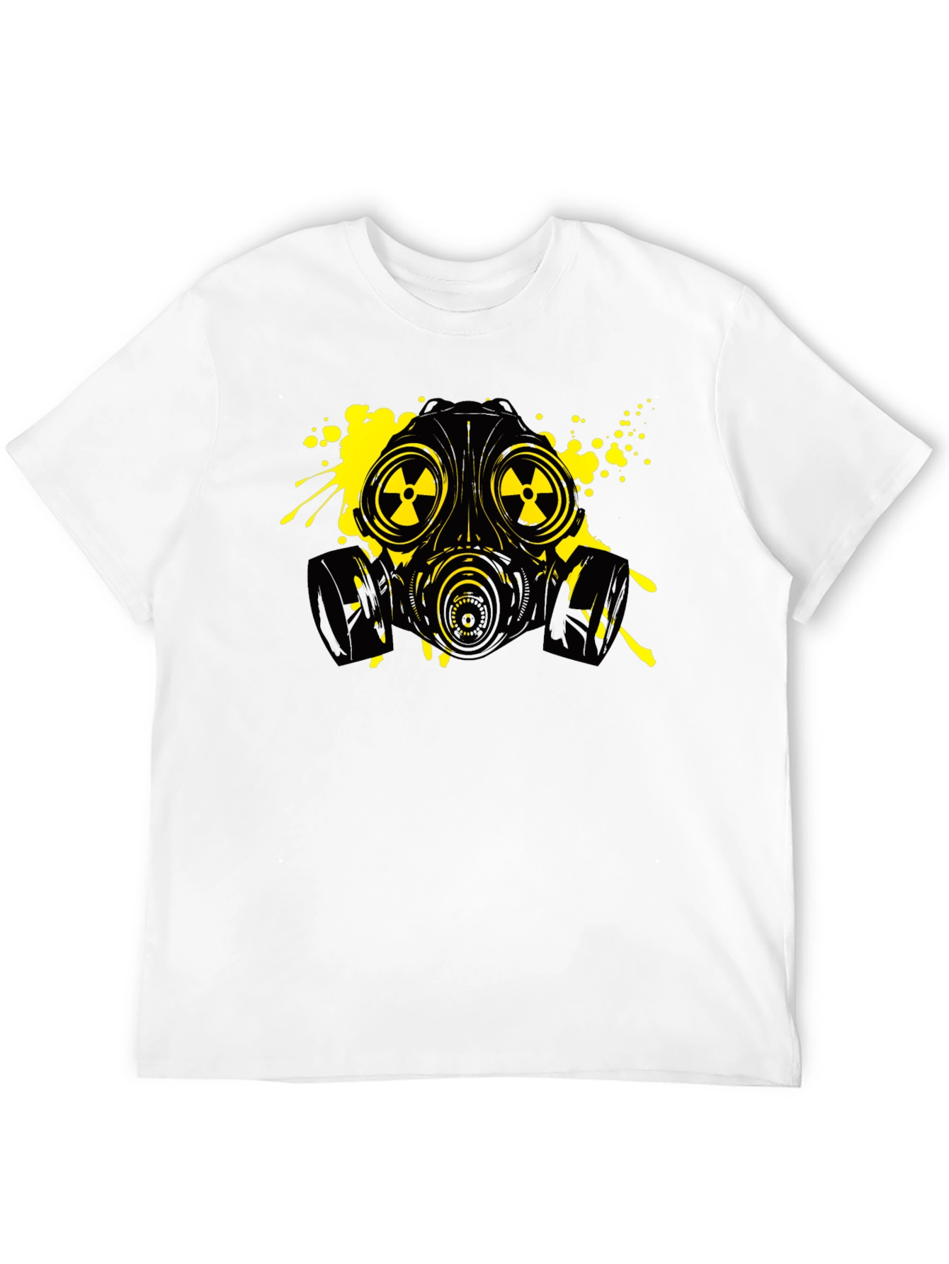 Gas Mask Graphic Tee - Black