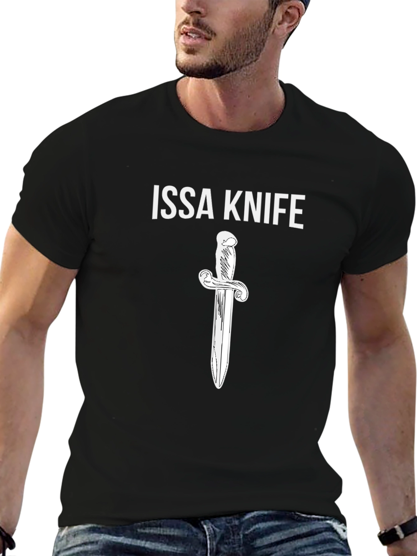 ISSA KNIFE Graphic T-Shirt