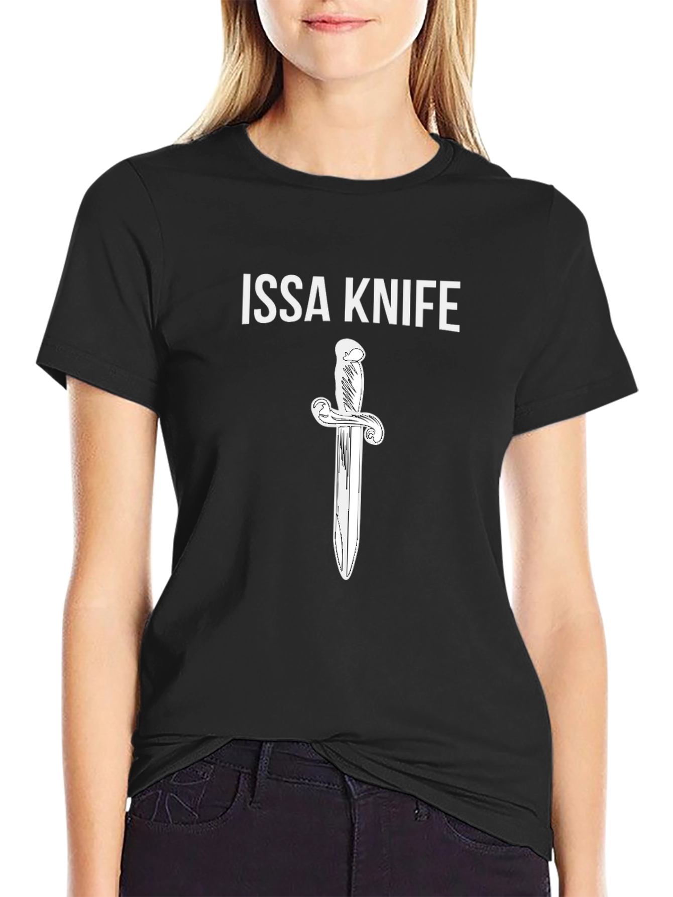 ISSA KNIFE Graphic T-Shirt