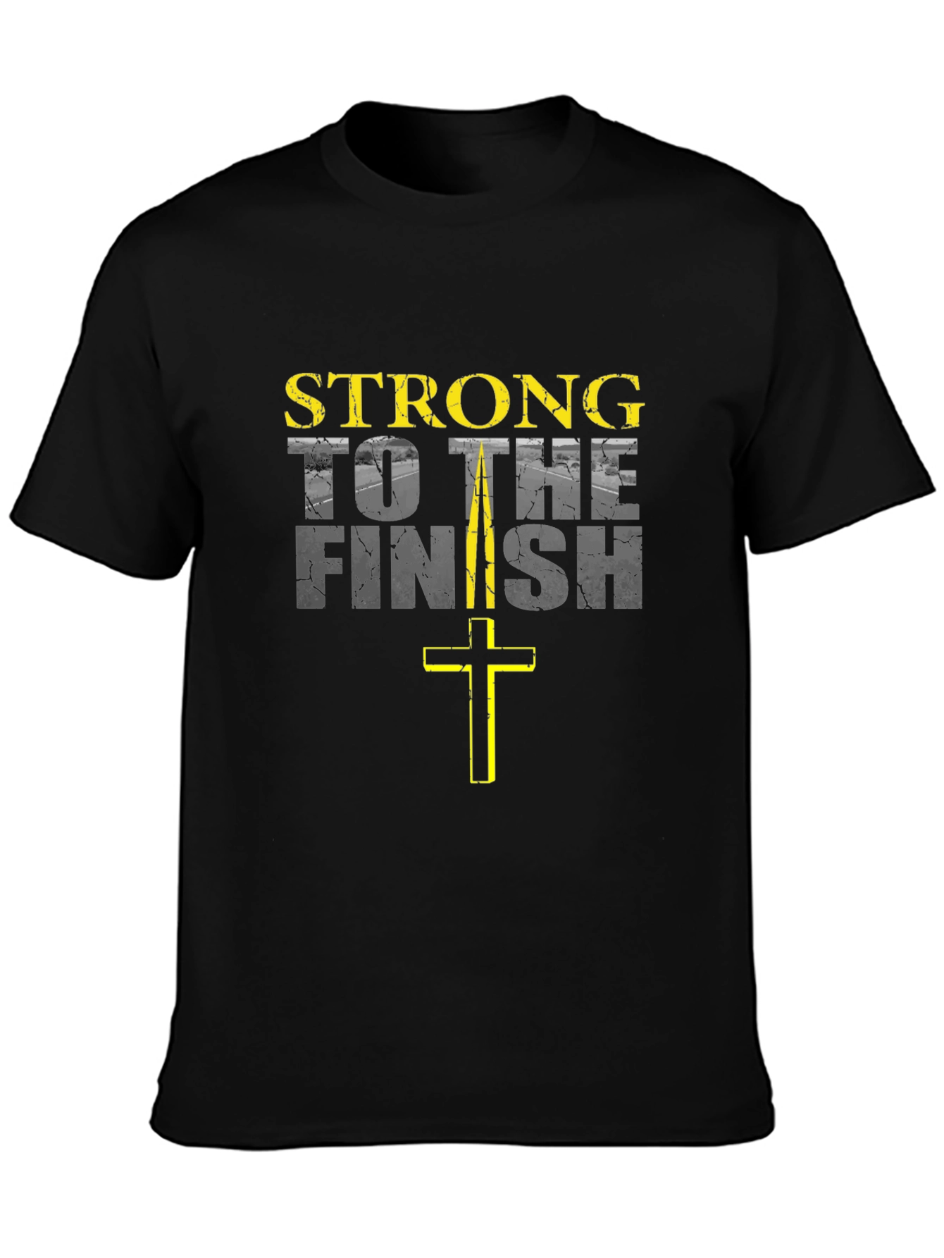 Strong to the Finish Graphic T-Shirt