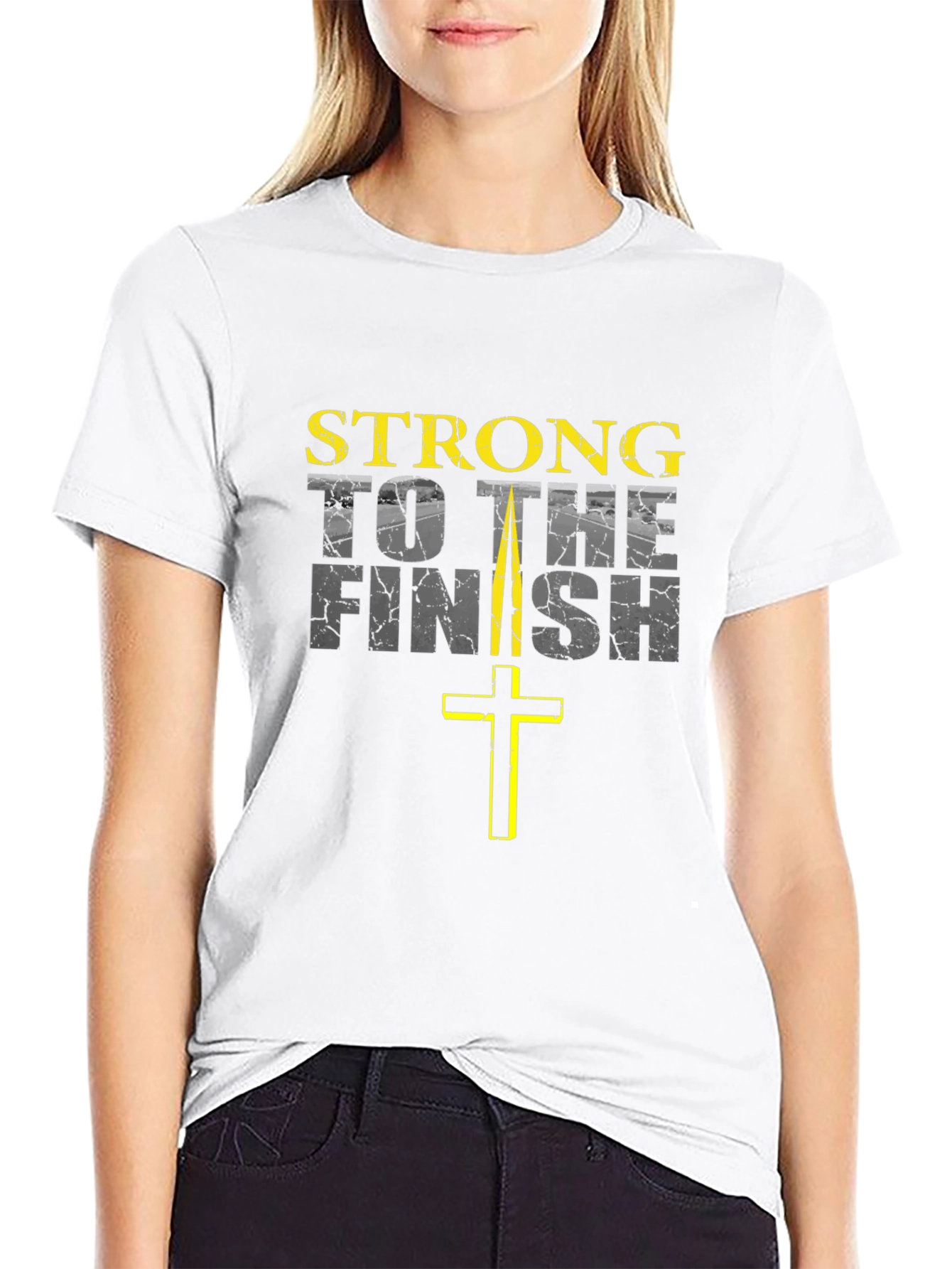 Strong to the Finish Graphic T-Shirt