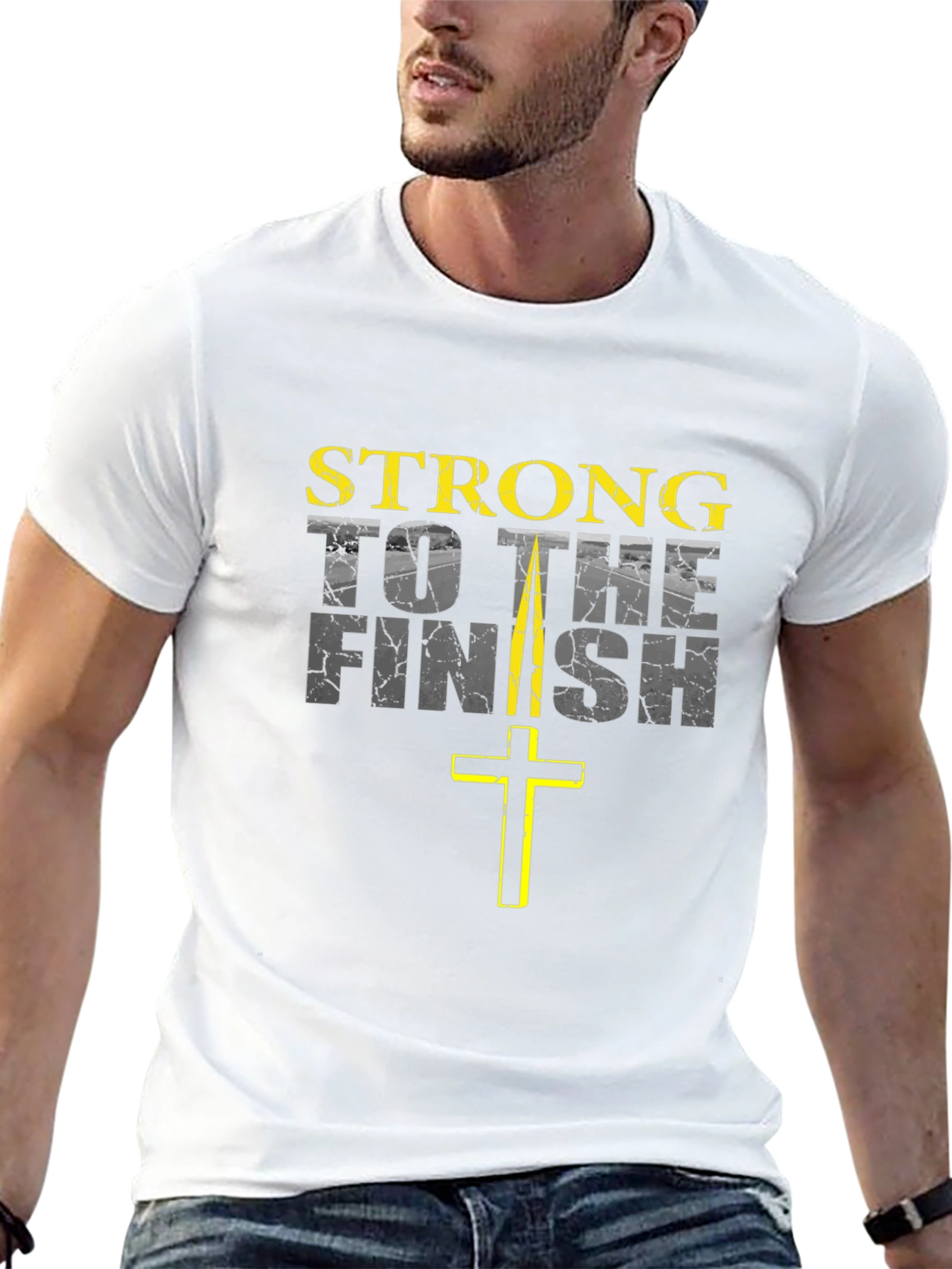 Strong to the Finish Graphic T-Shirt