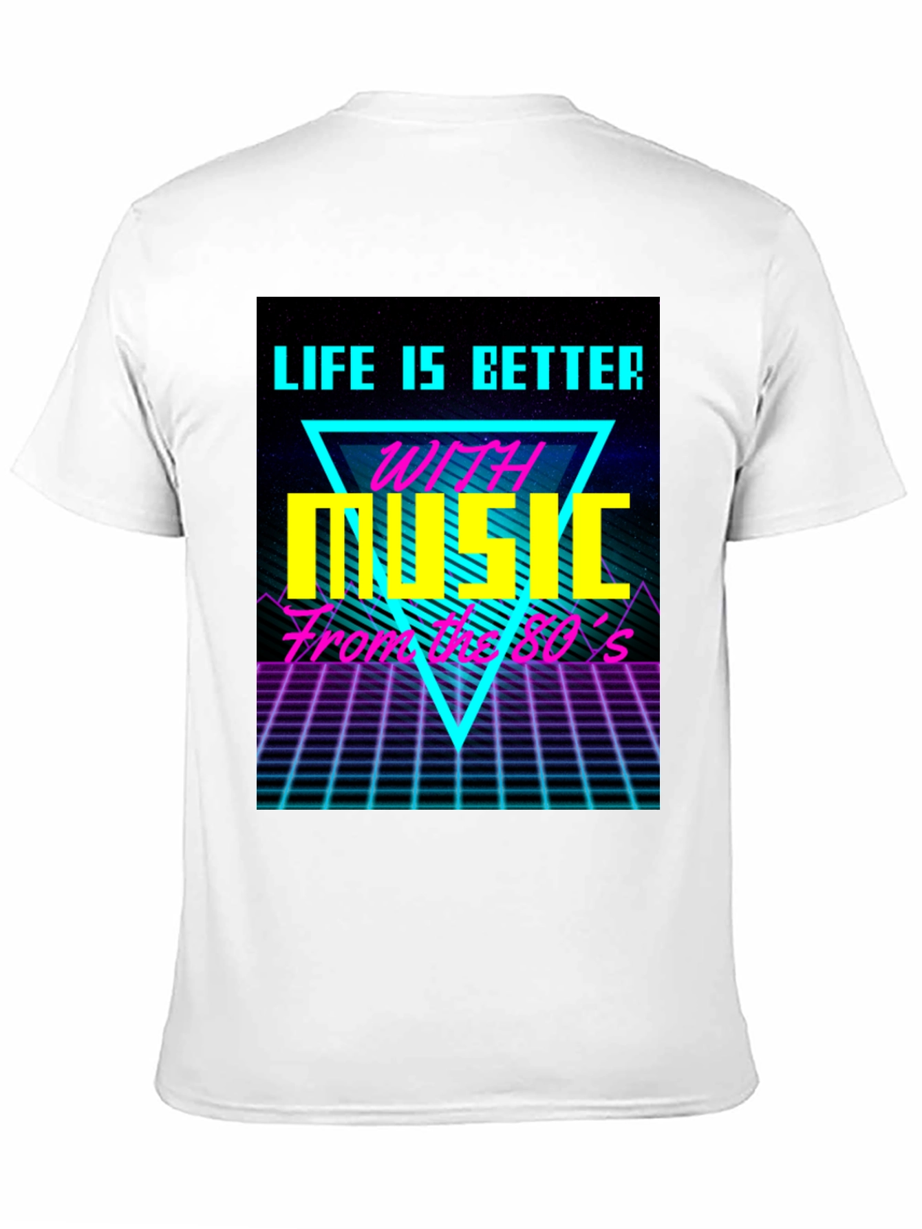 Life is Better with 80s Music Retro T-Shirt