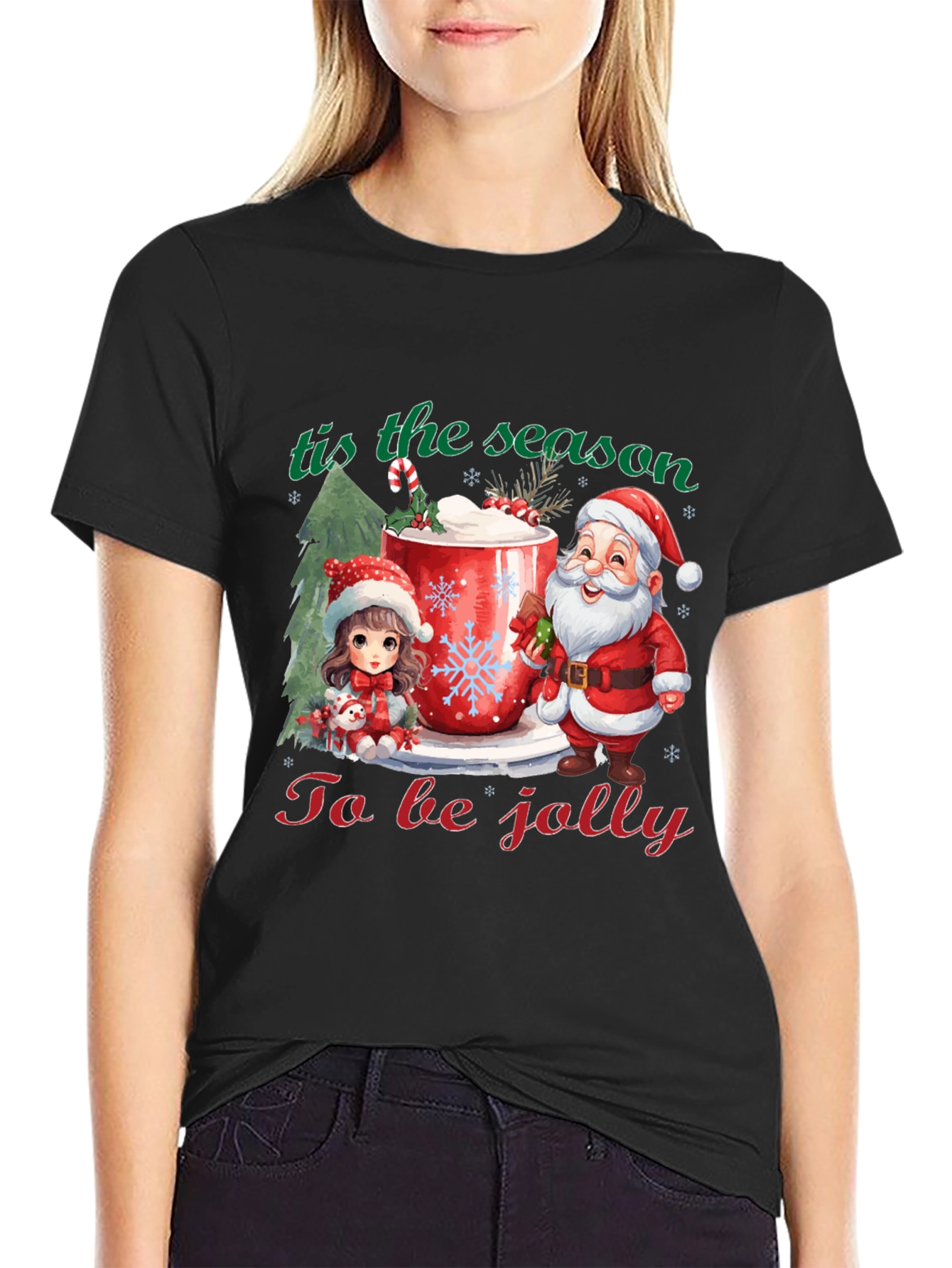 Tis the Season Christmas Graphic Tee