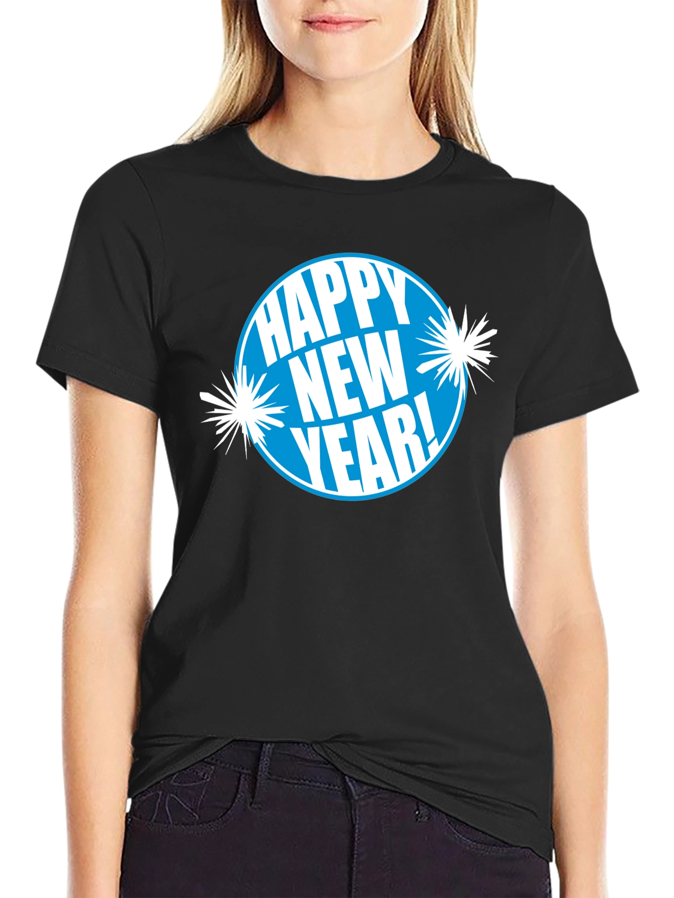 Happy New Year T-Shirt - Festive Holiday Tee