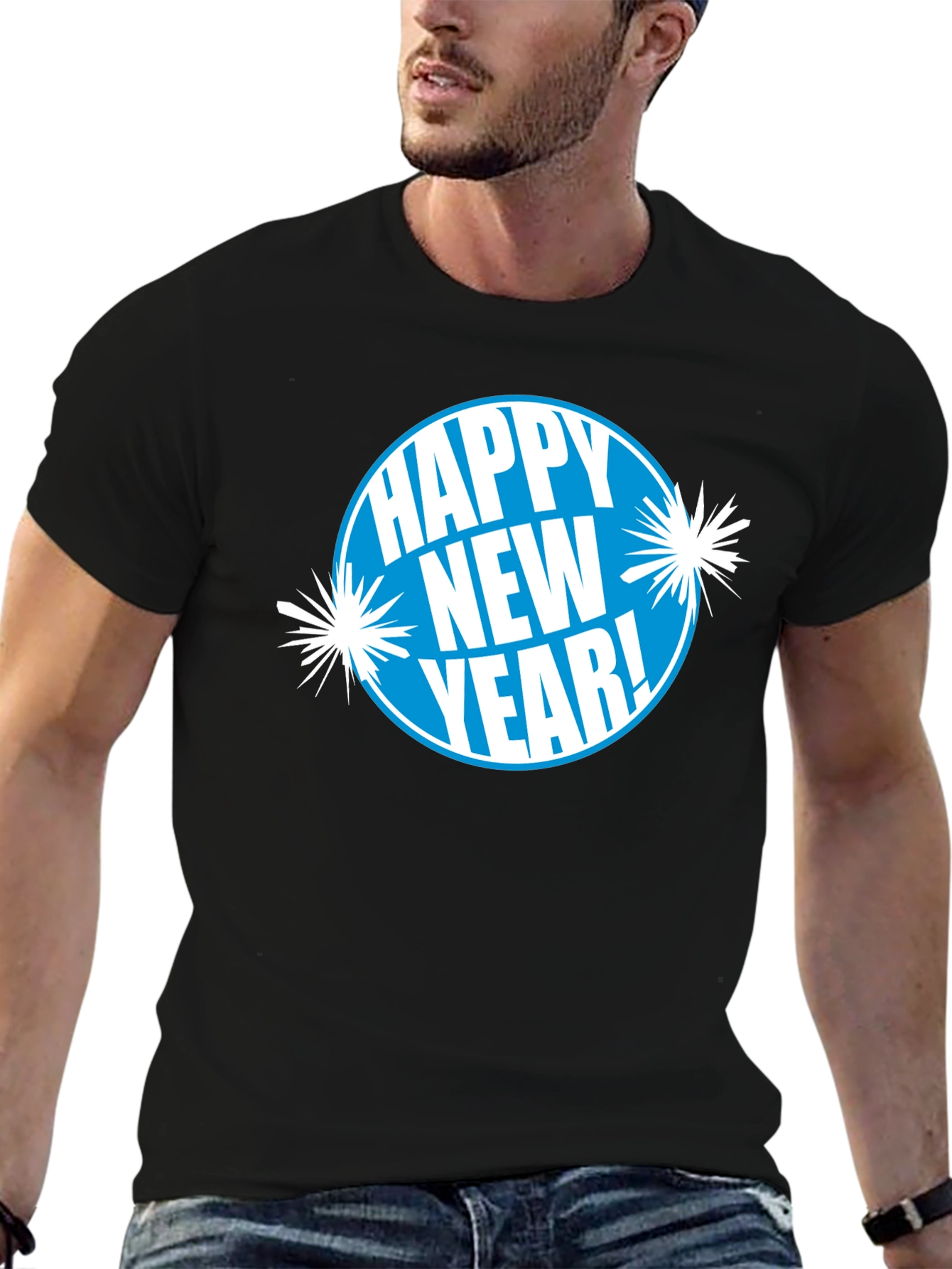 Happy New Year T-Shirt - Festive Holiday Tee