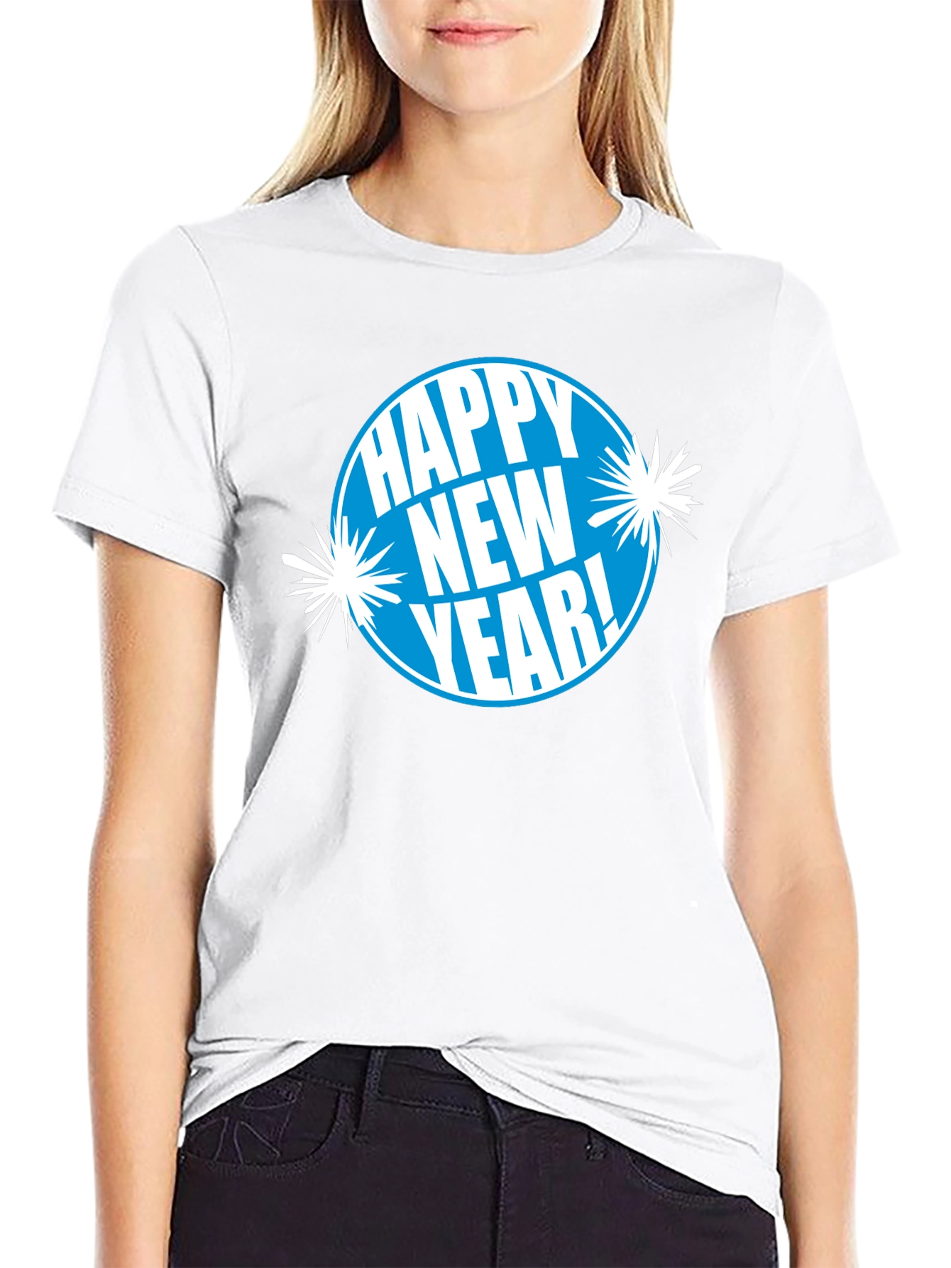 Happy New Year T-Shirt - Festive Holiday Tee