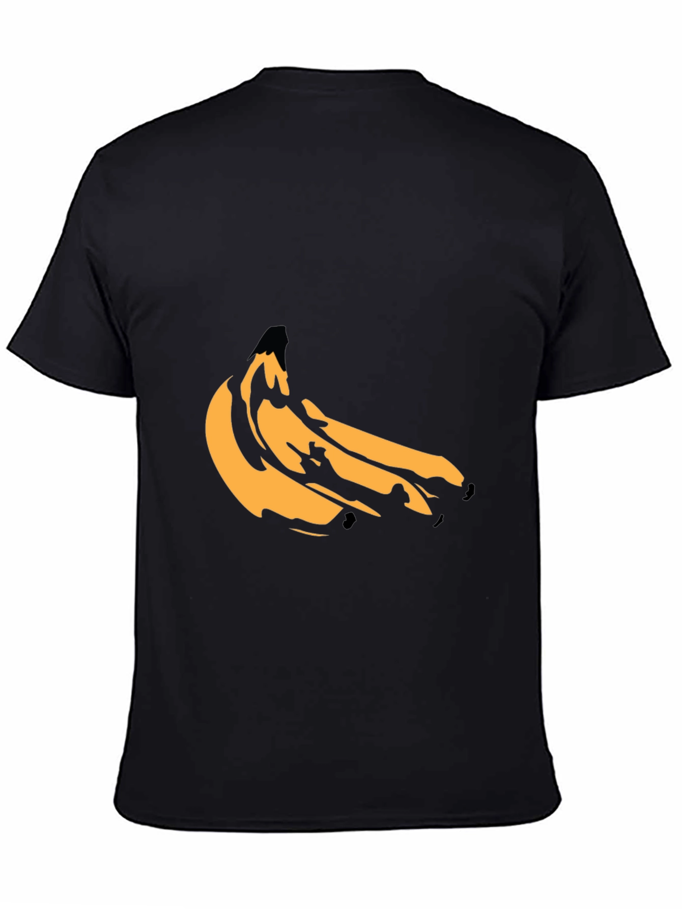 Banana Graphic Black T-Shirt