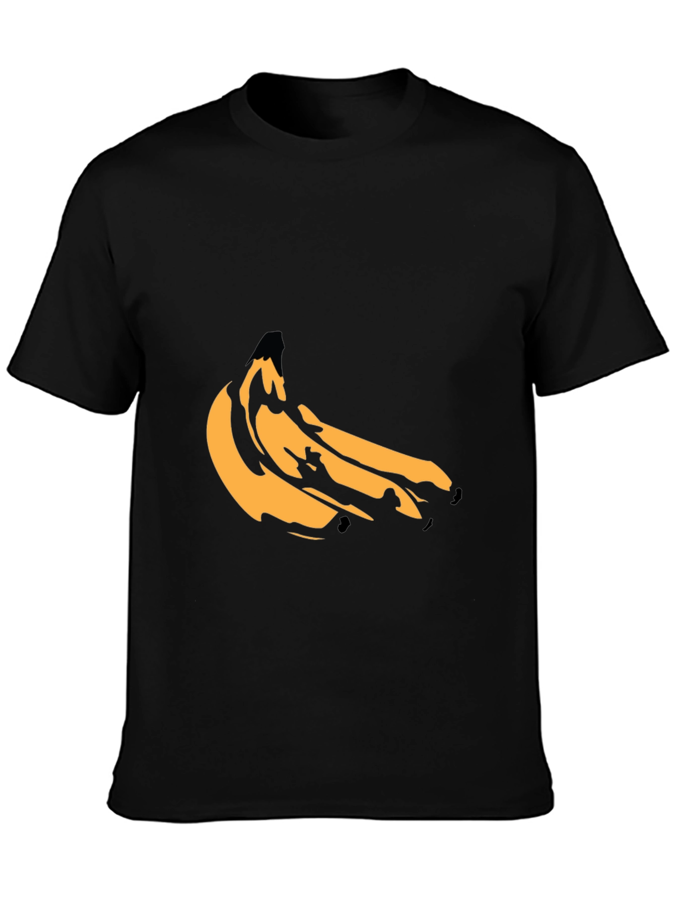 Banana Graphic Black T-Shirt